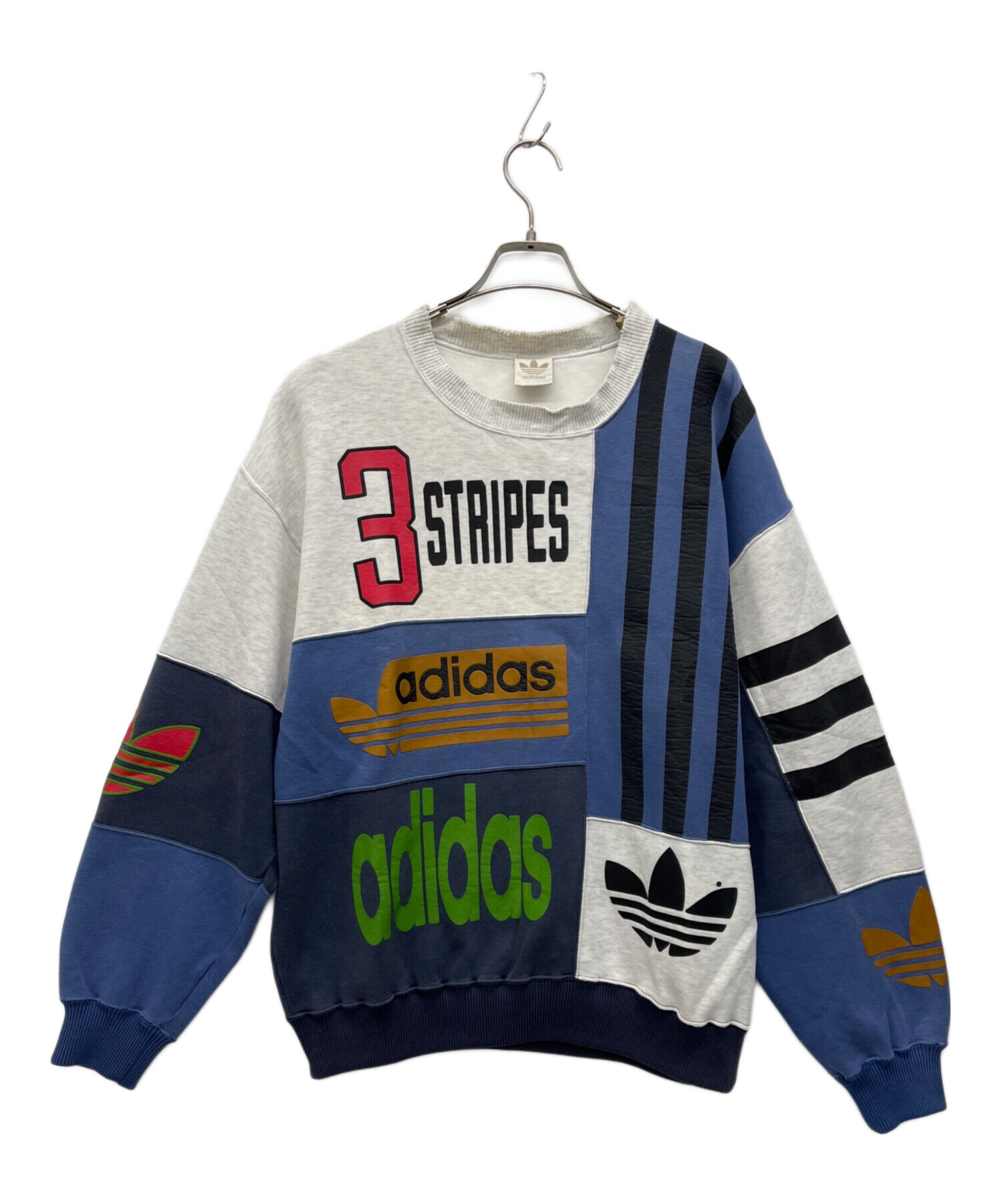 中古・古着通販】adidas (アディダス) スウェット マルチカラー サイズ 中古・古着通販】adidas (アディダス) スウェット マルチカラー サイズ