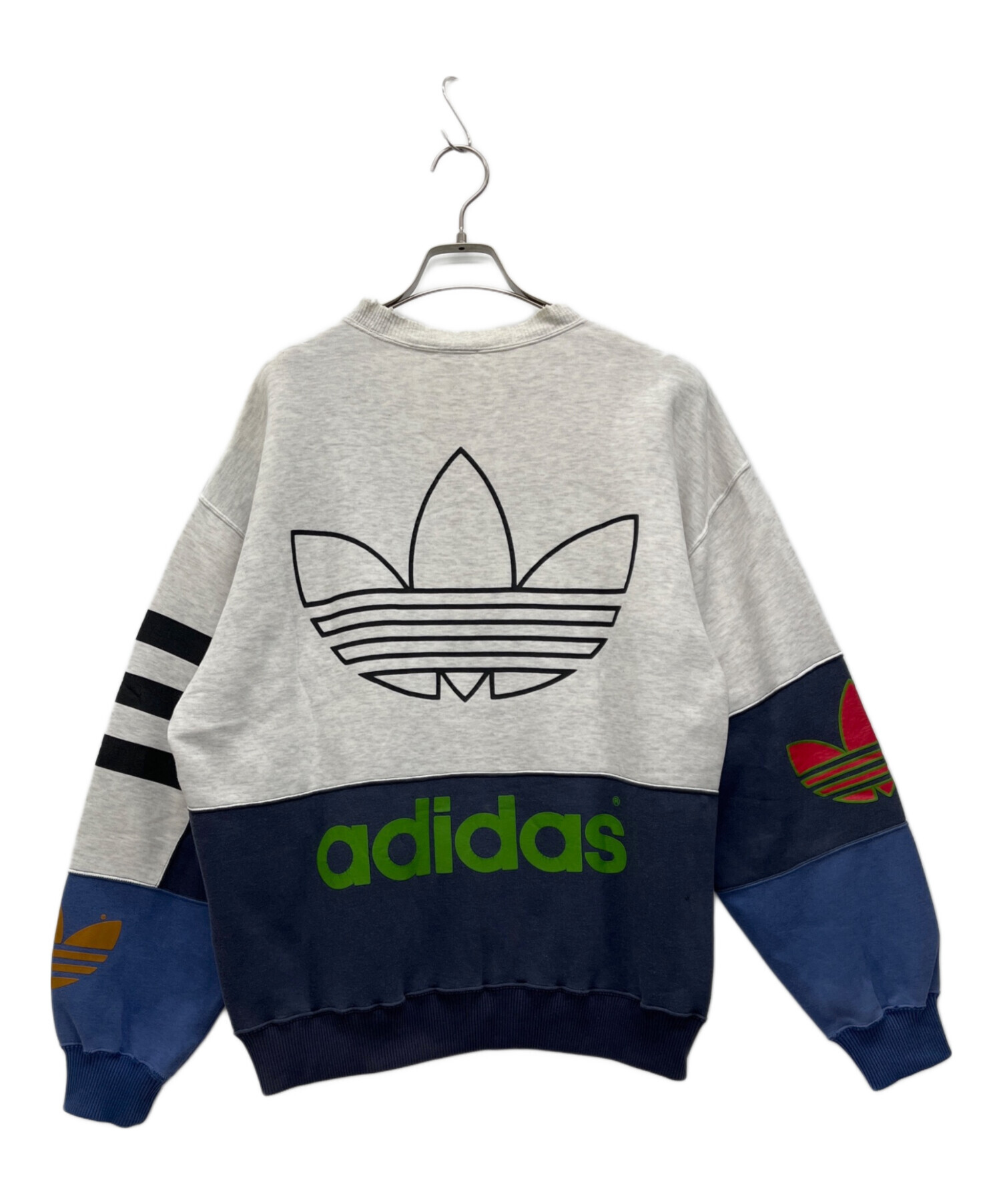 中古・古着通販】adidas (アディダス) スウェット マルチカラー サイズ
