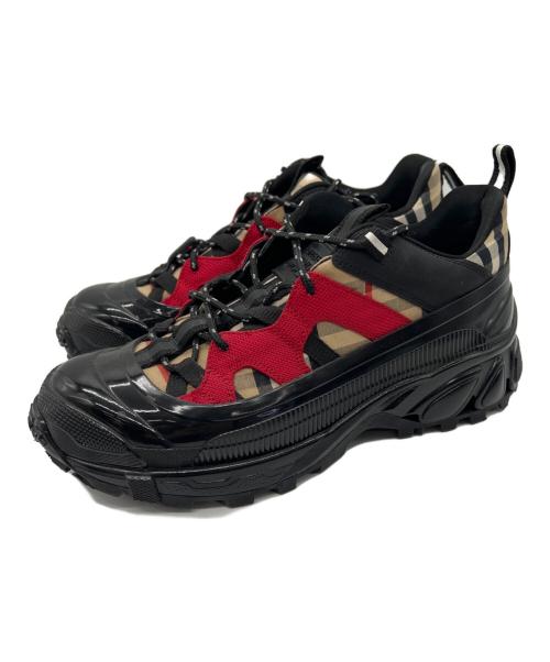 中古・古着通販】BURBERRY (バーバリー) スニーカー ブラック サイズ