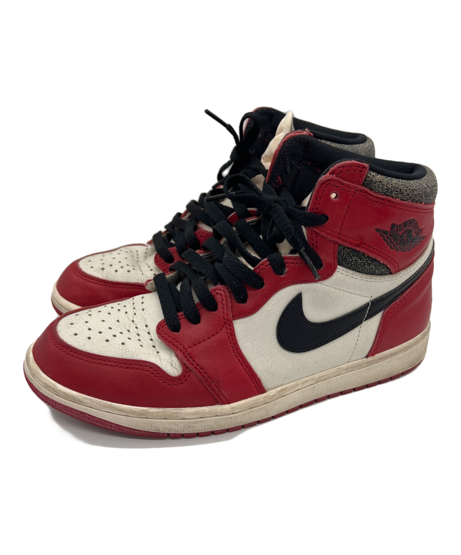 中古・古着通販】NIKE (ナイキ) AIR JORDAN 1 RETRO HIGH OG レッド 