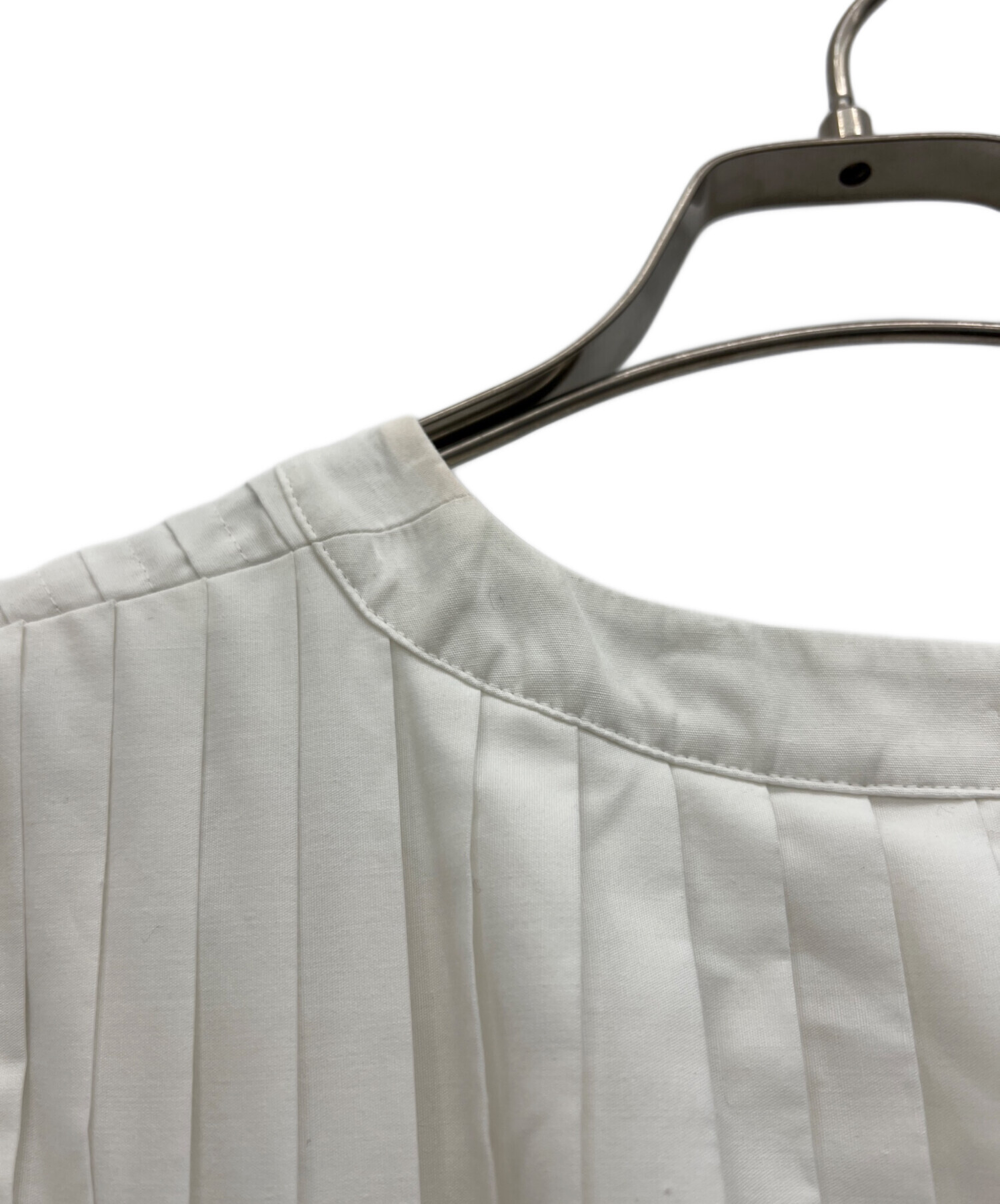 中古・古着通販】sacai (サカイ) 半袖ブラウス ホワイト サイズ:1