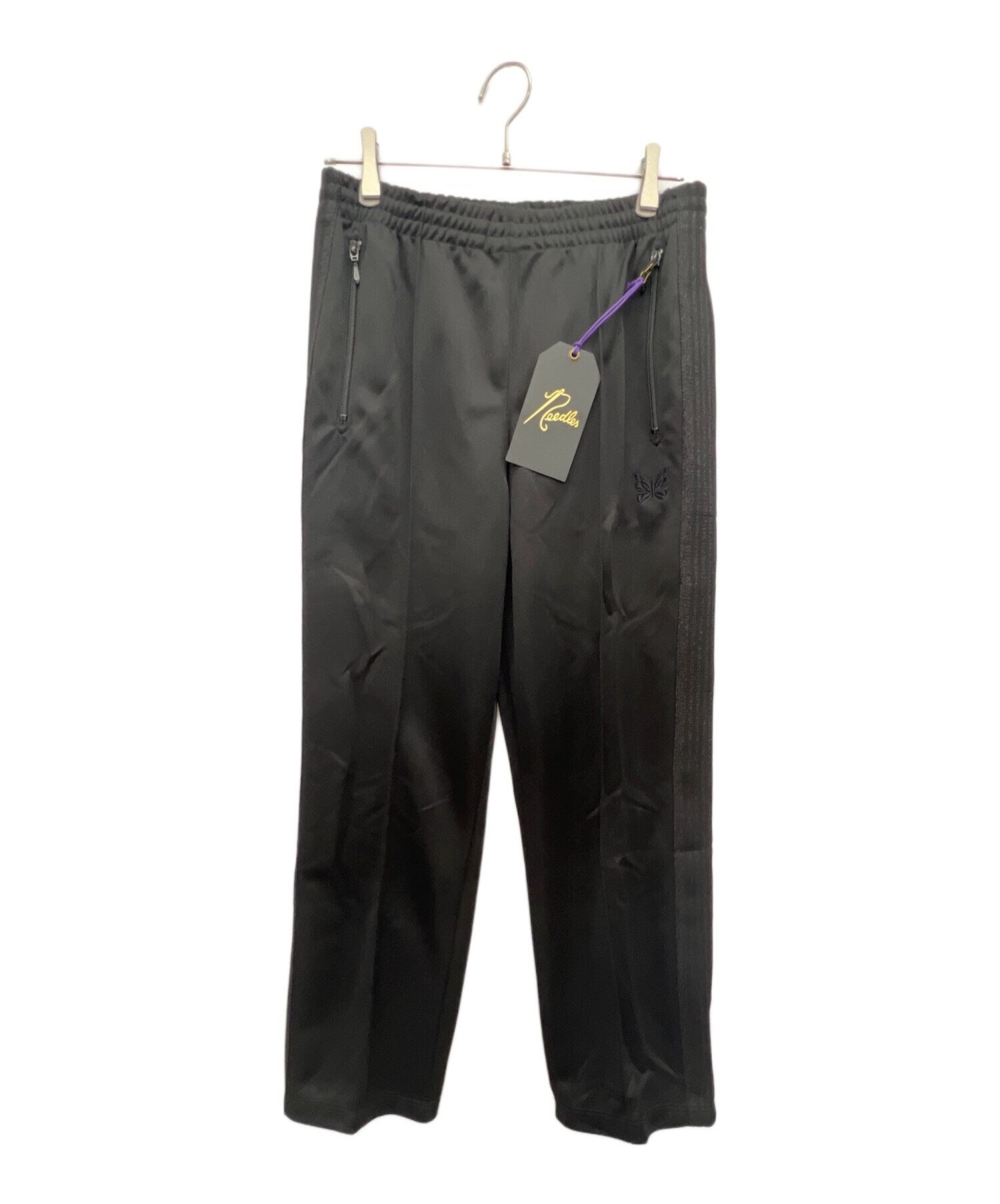 needles トラックパンツSサイズ 中古・古着通販】Needles (ニードルズ) トラックパンツ ブラック
