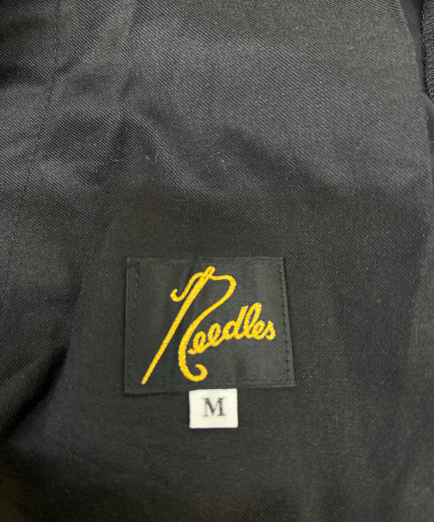 中古・古着通販】Needles (ニードルズ) サイドラインパンツ ブラック