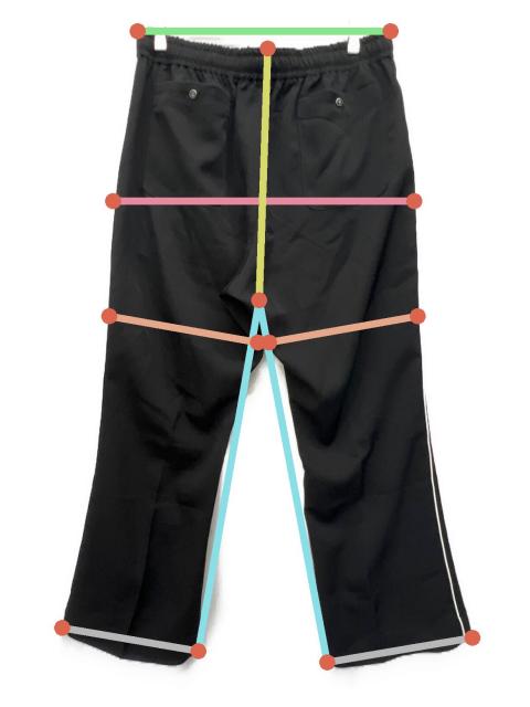 中古・古着通販】Needles (ニードルズ) サイドラインパンツ ブラック