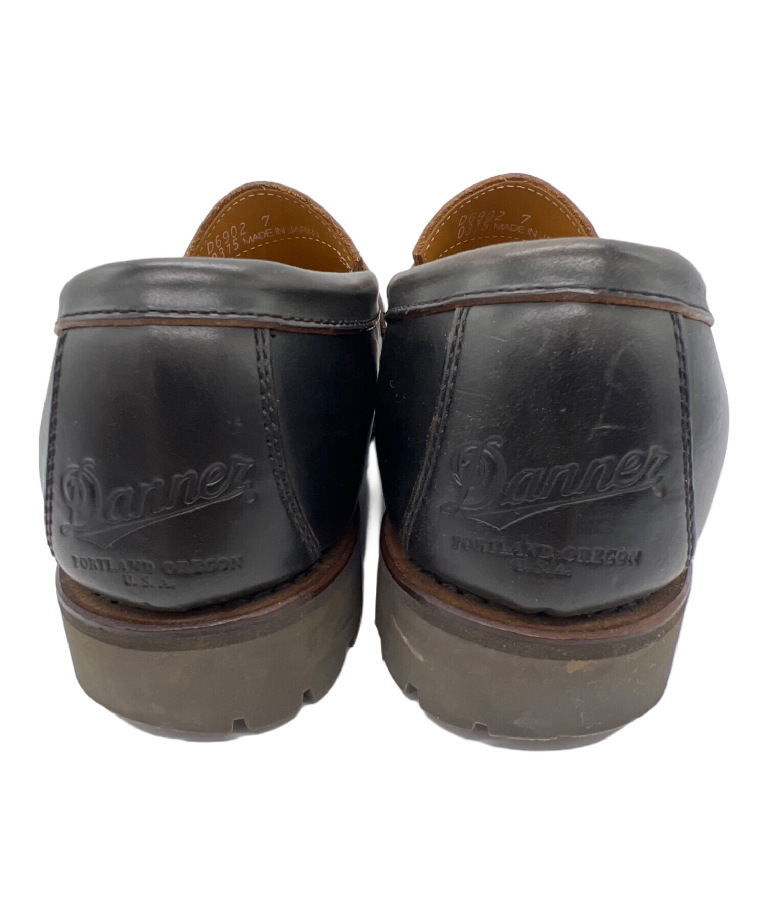 中古・古着通販】Danner (ダナー) ラギッドローファー ブラック サイズ