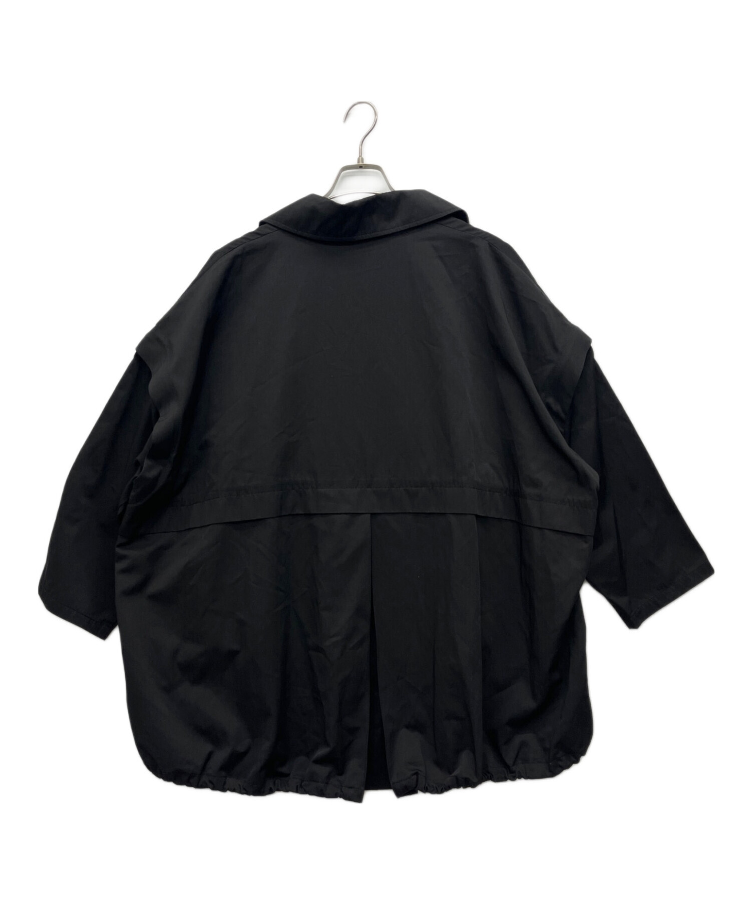中古・古着通販】soeur7 (スール) ブルゾン ブラック サイズ:9号 未 