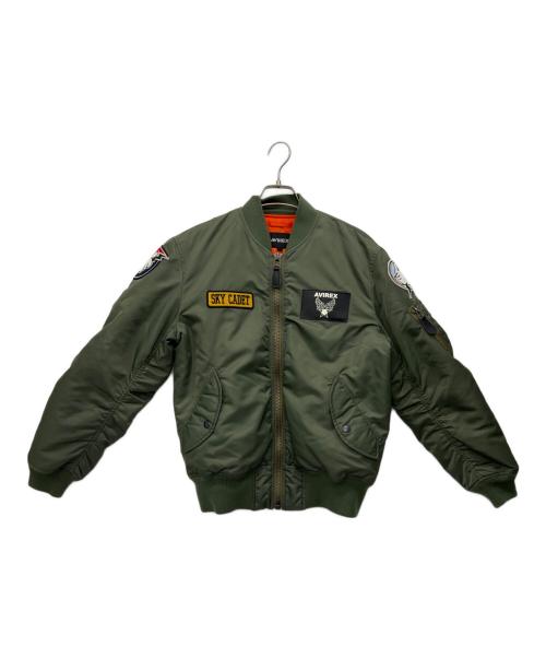 AVIREX フライトジャケット XL オリーブ 中古・古着通販】AVIREX (アヴィレックス) フライトジャケット