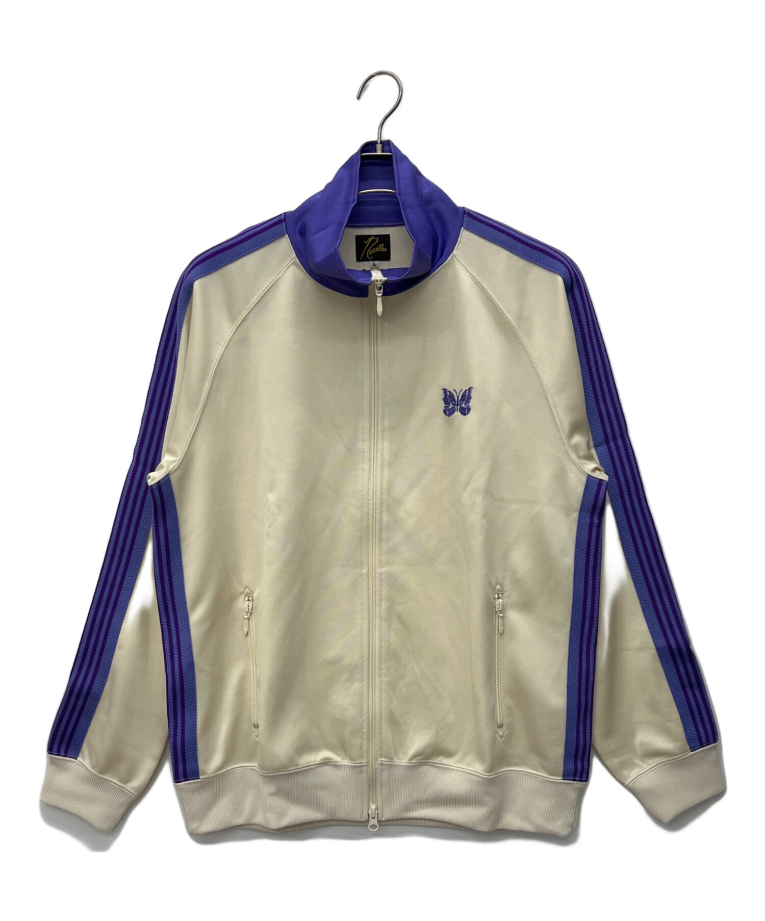needles 18ss トラックジャケット　ベージュ　S 中古・古着通販】Needles (ニードルズ) トラックジャケット ベージュ