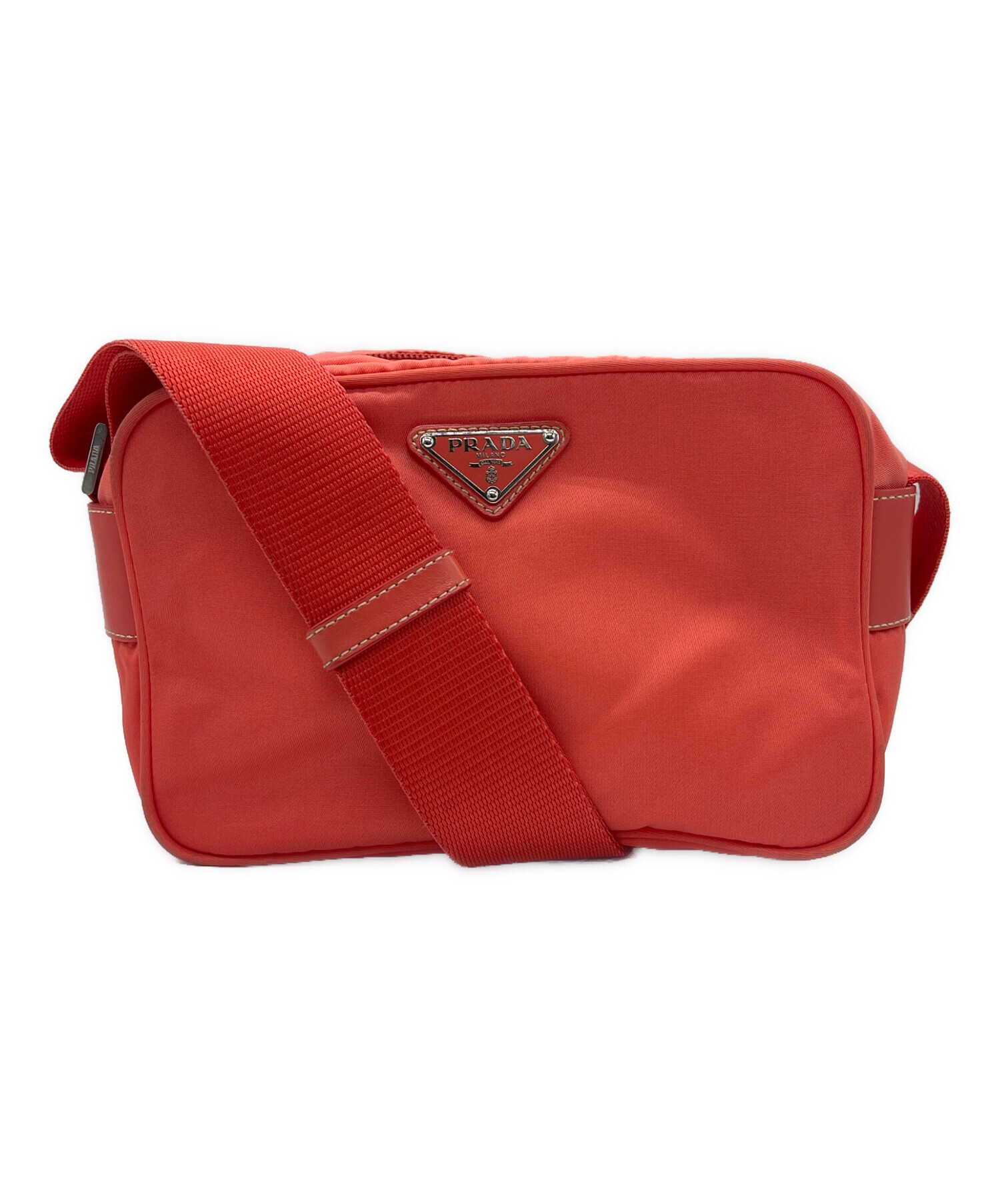 中古・古着通販】PRADA (プラダ) ショルダーバッグ オレンジ