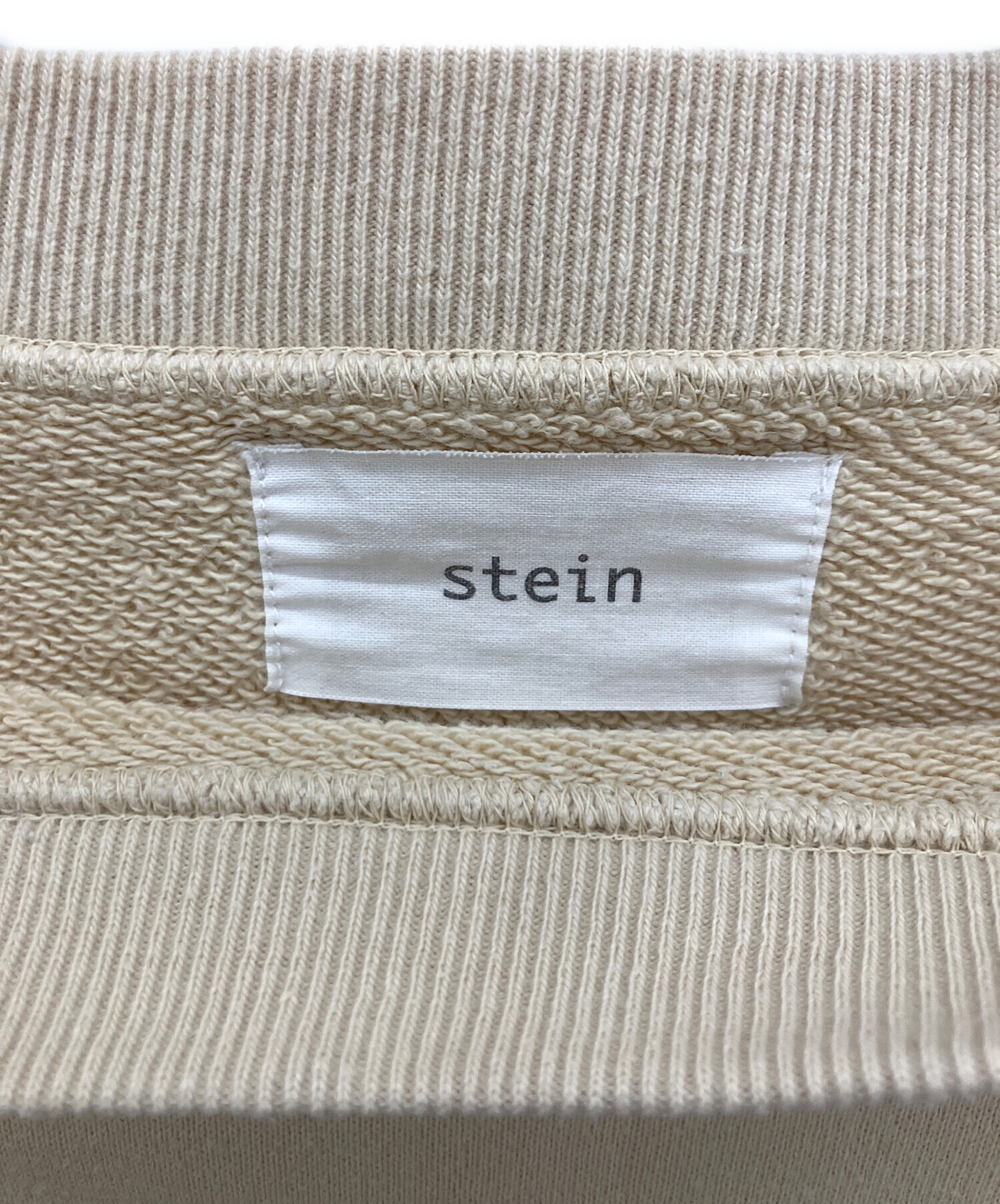 中古・古着通販】stein (シュタイン) クルーネックスウェット ベージュ