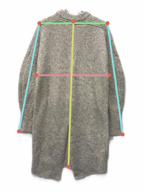 中古・古着通販】HYKE (ハイク) 長袖ワンピース グレー サイズ:1