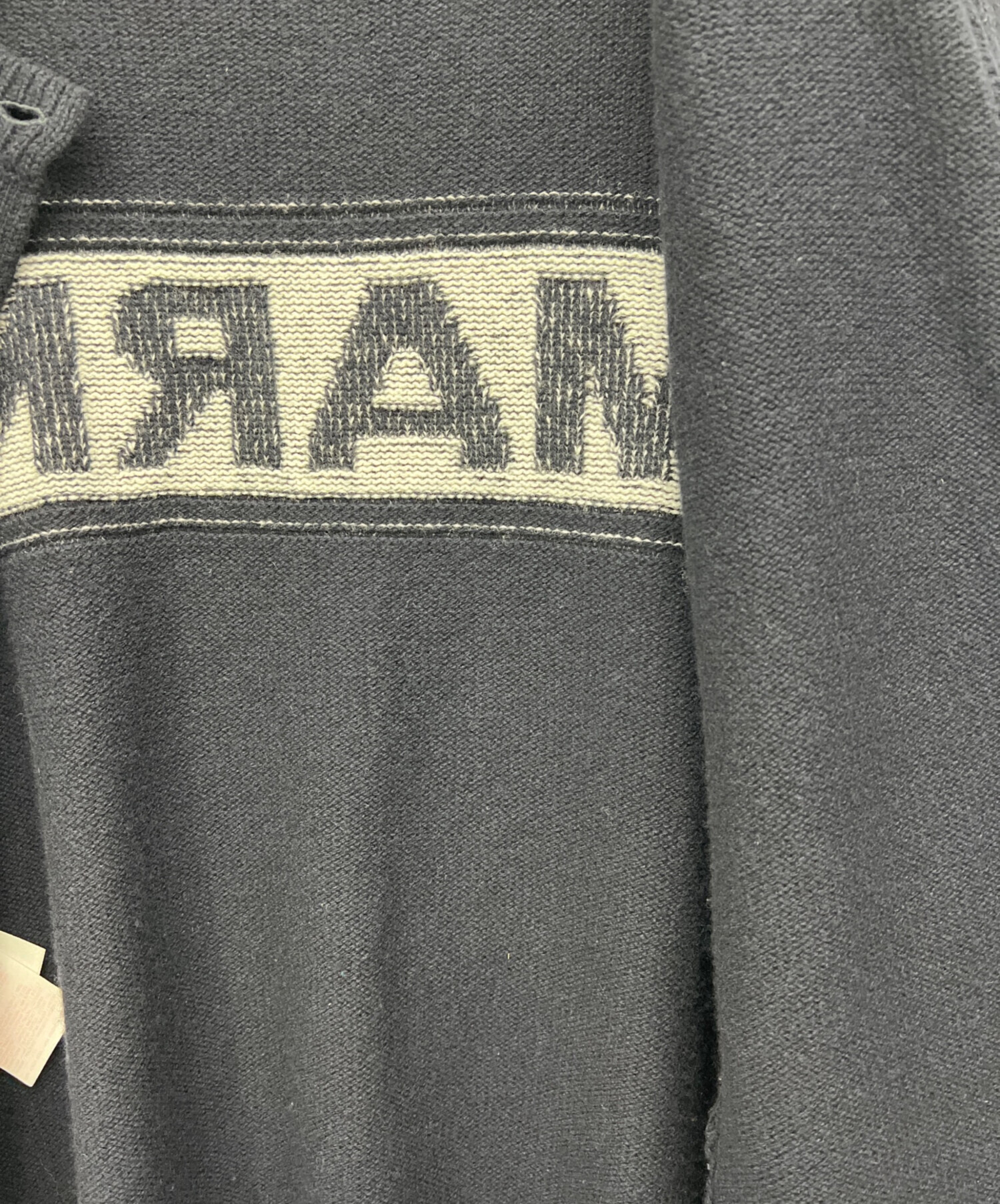 中古・古着通販】MARNI (マルニ) 厚手カーディガン ネイビー サイズ:38