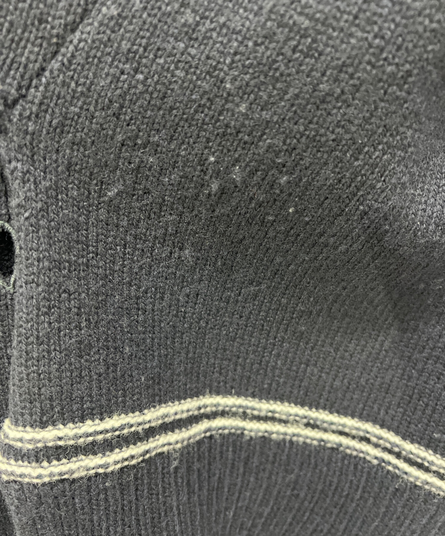 中古・古着通販】MARNI (マルニ) 厚手カーディガン ネイビー サイズ:38