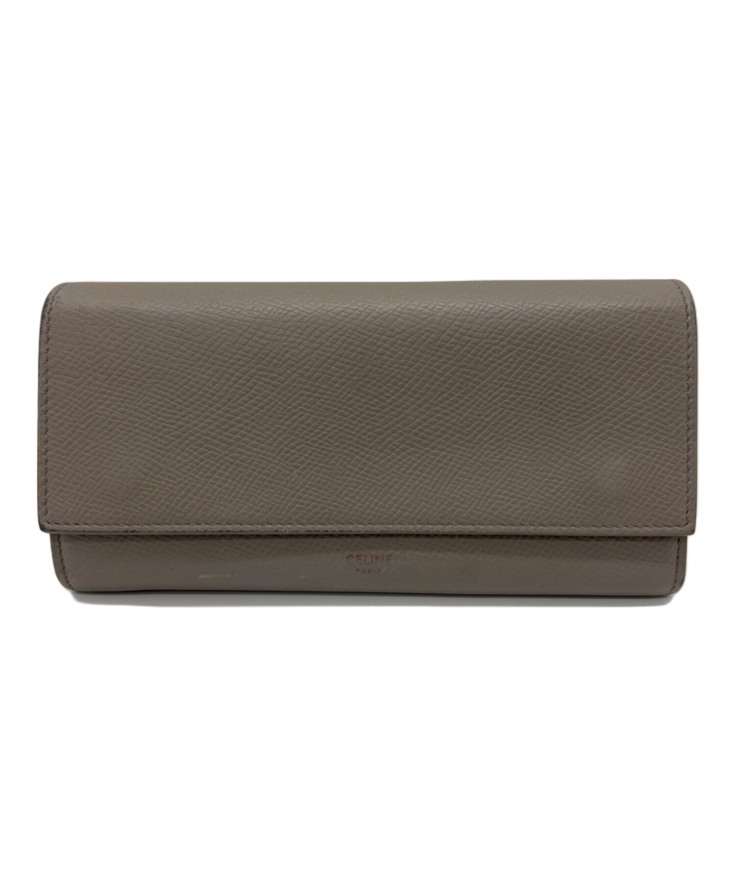 中古・古着通販】CELINE (セリーヌ) 長財布 グレー｜ブランド・古着