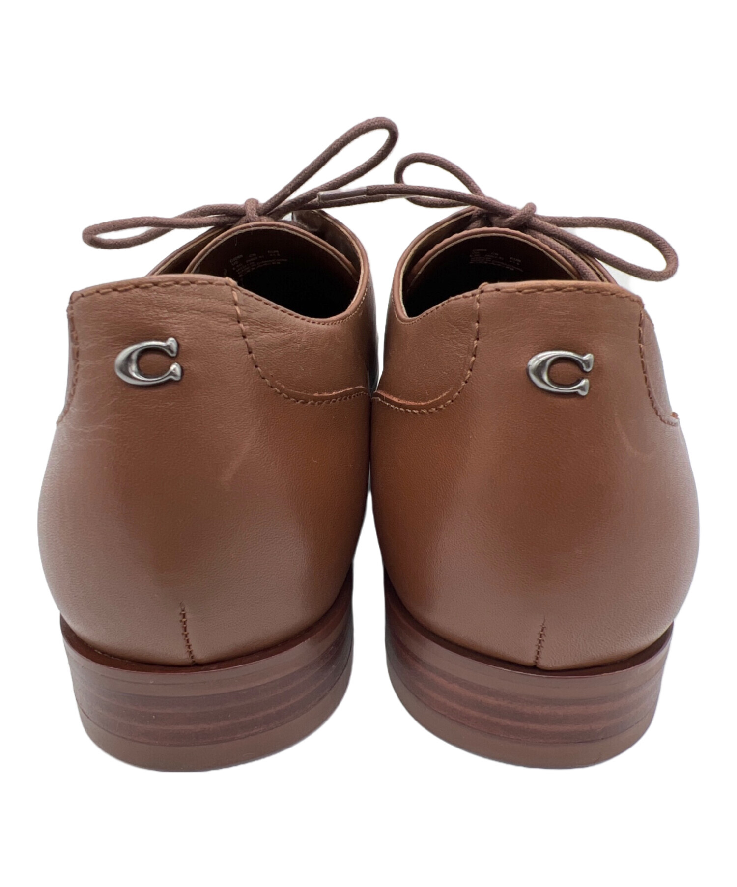 中古・古着通販】COACH (コーチ) グラハムダービーシューズ ブラウン