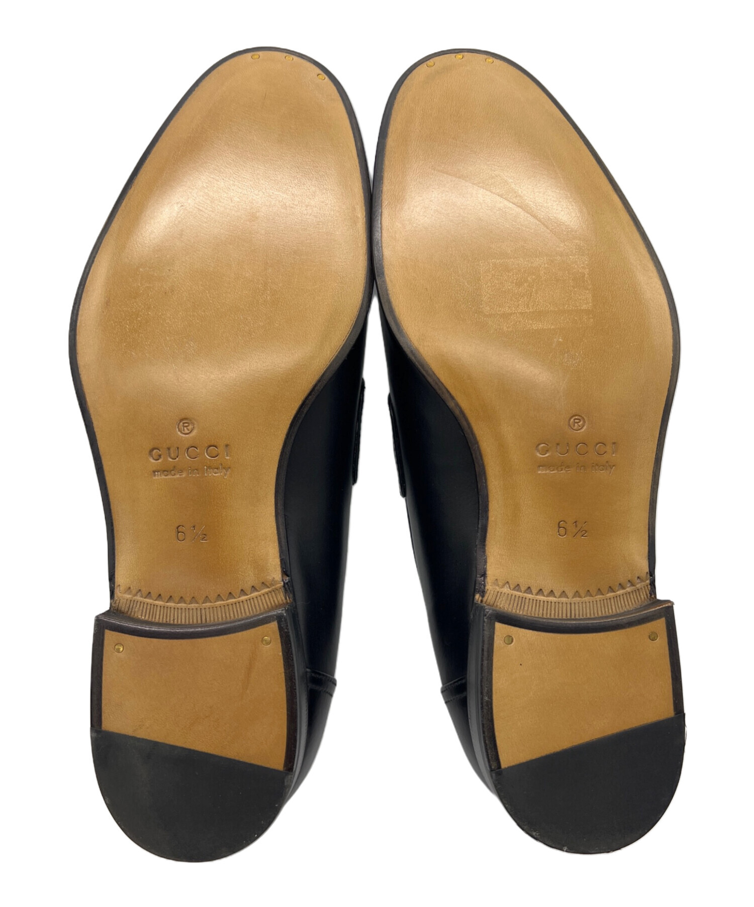 中古・古着通販】GUCCI (グッチ) インターロッキングローファー