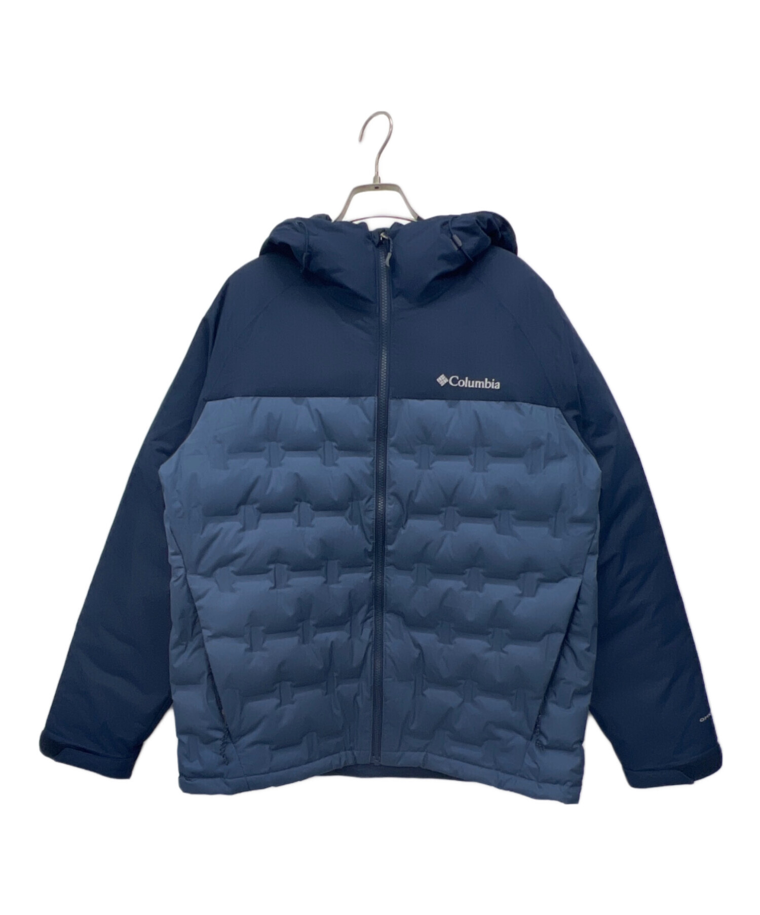 Columbia ネイビーダウンジャケット Lサイズ 中古・古着通販】Columbia (コロンビア) ダウンジャケット ネイビー