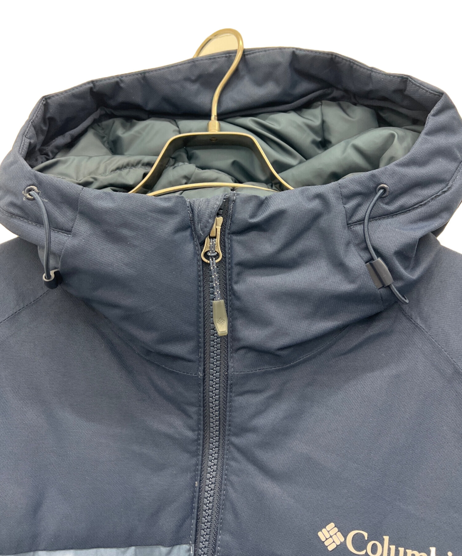 中古・古着通販】Columbia (コロンビア) ダウンジャケット ネイビー