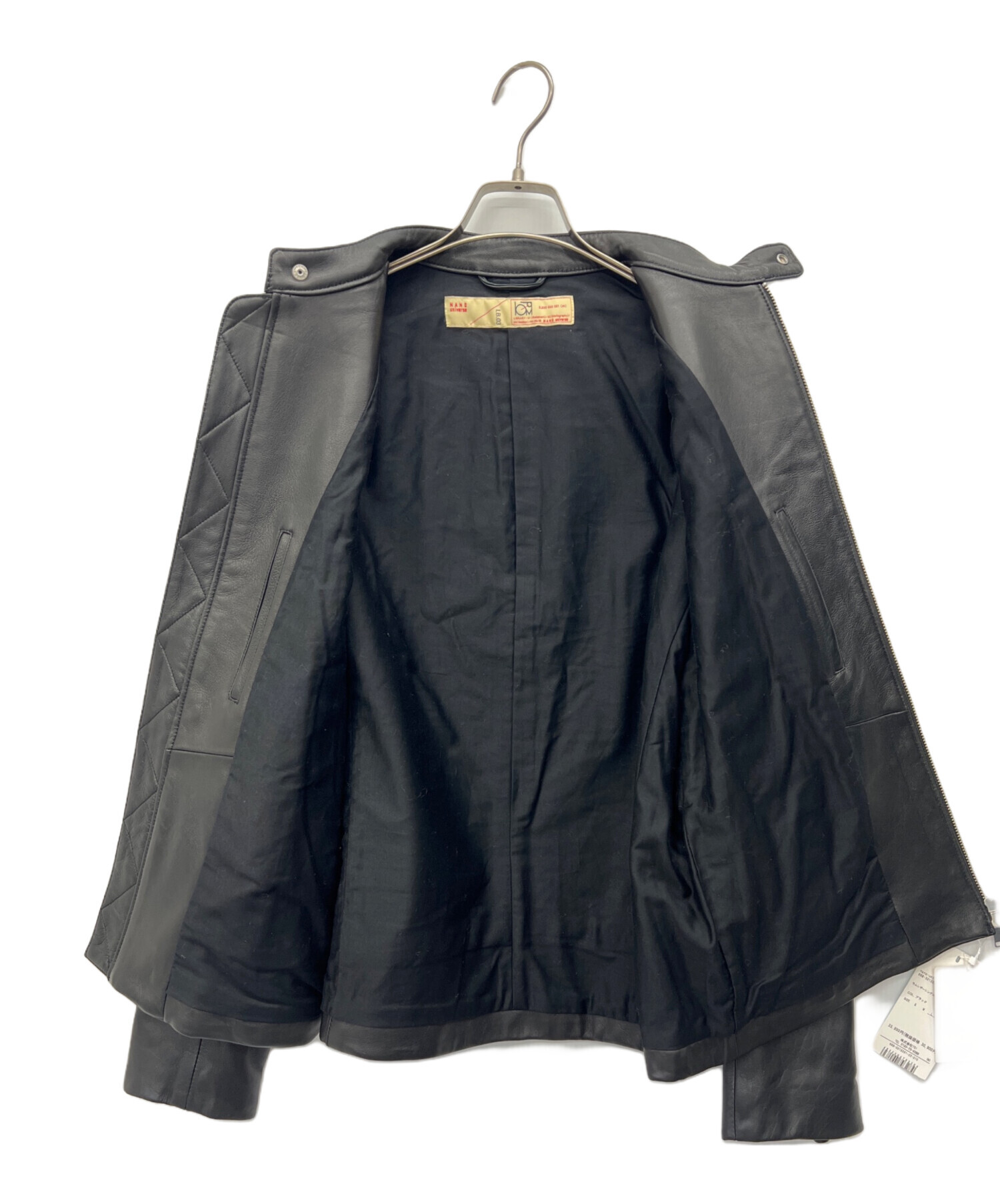 中古・古着通販】nano・universe (ナノ・ユニバース) ラムレザー