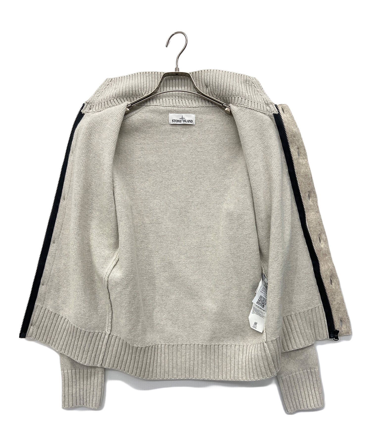 中古・古着通販】STONE ISLAND (ストーンアイランド) 厚手カーディガン