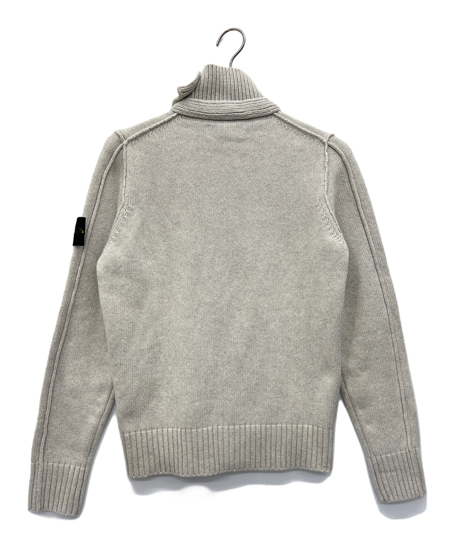 あ専用　Stone  グレー カーディガン 中古・古着通販】STONE ISLAND (ストーンアイランド) 薄手カーディガン