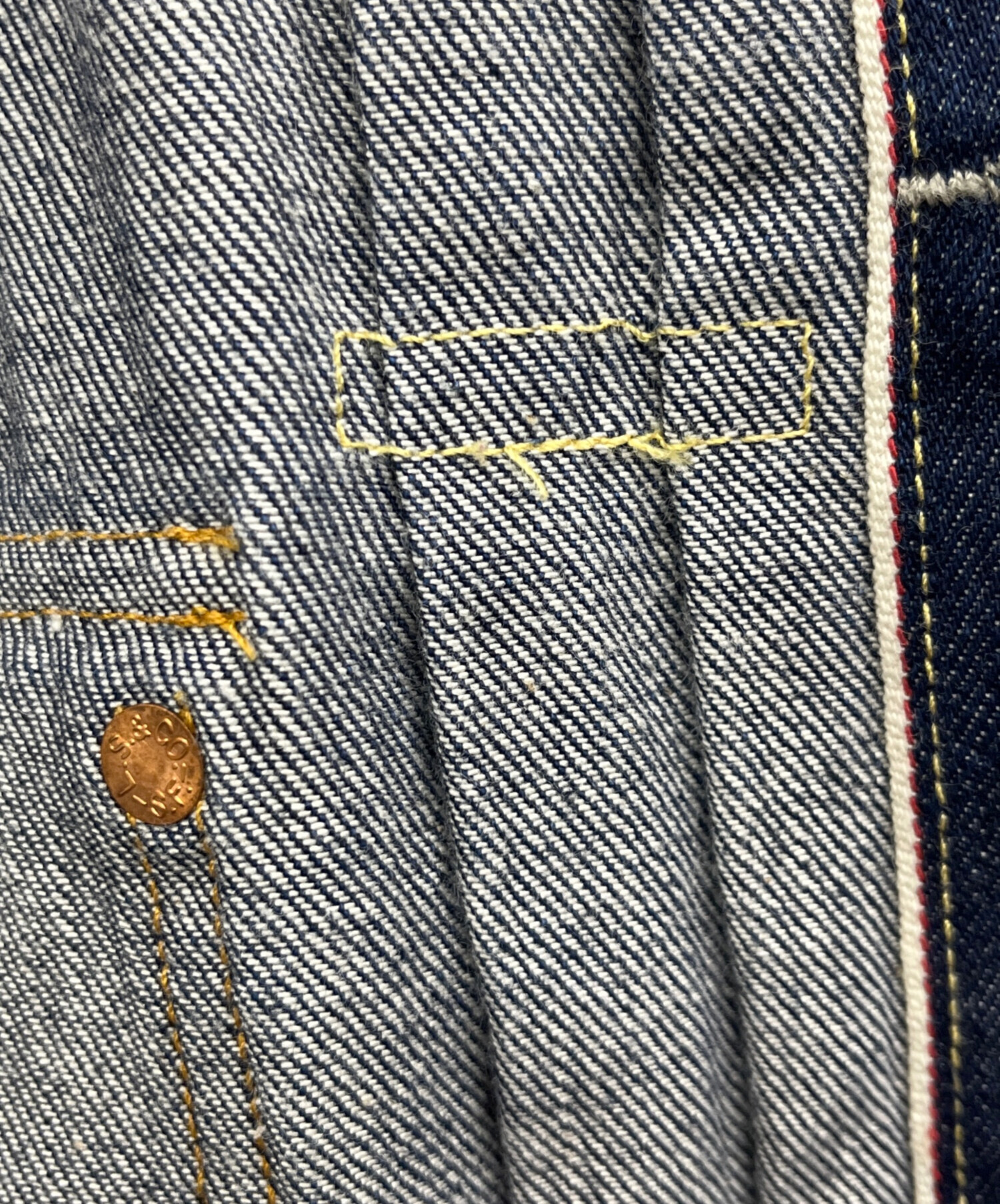 中古・古着通販】LEVI'S (リーバイス) デニムジャケット ブルー サイズ