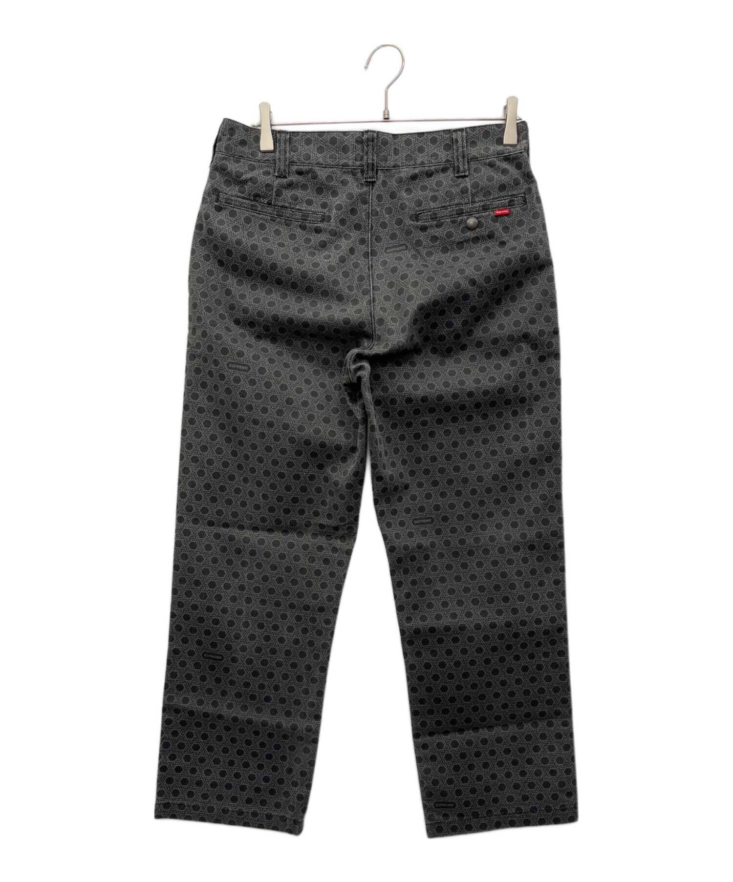 中古・古着通販】SUPREME (シュプリーム) ワークパンツ ブラック