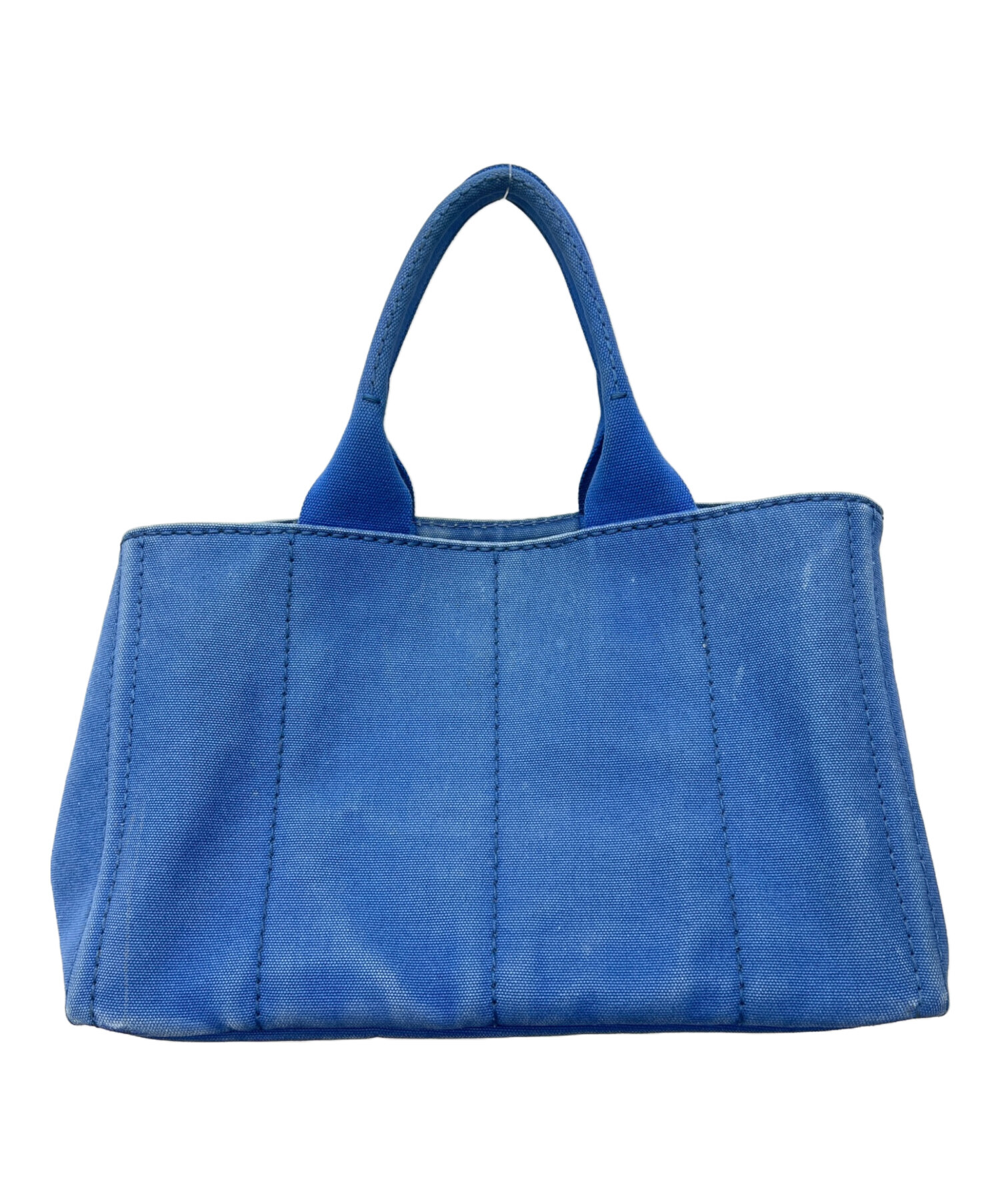 ERI※プロフィール確認必須　プラダ カナパ M ハンドバッグ 2way 日本直送 名牌中古包 】PRADA プラダ カナパ ハンドバッグ グレー