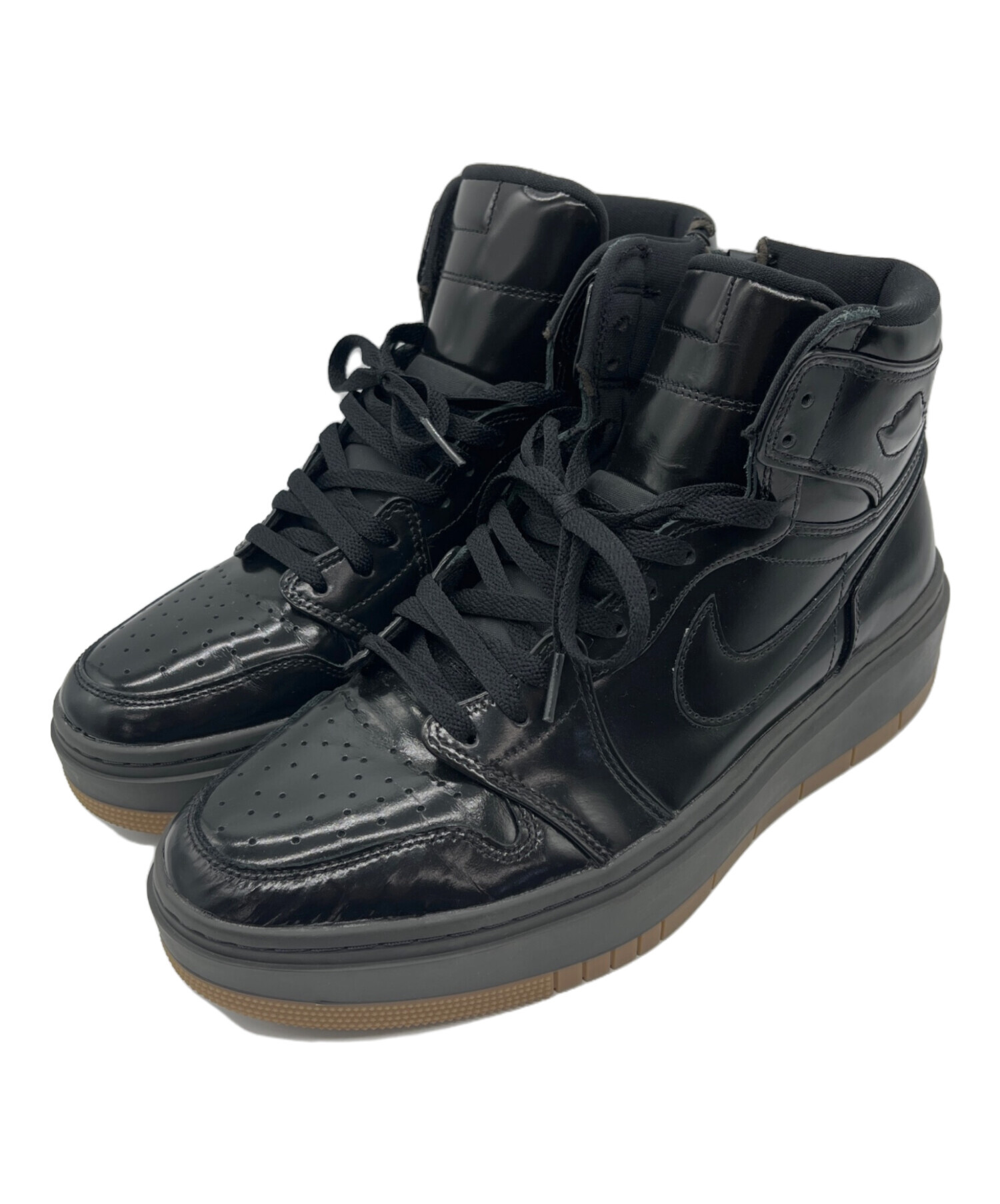中古・古着通販】NIKE (ナイキ) ハイカットスニーカー ブラック サイズ 