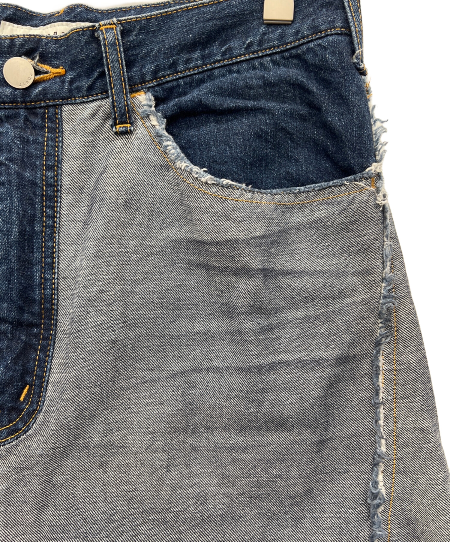 中古・古着通販】Jieda (ジエダ) BACK SIDE LOOSEFIT JEANS インディゴ 
