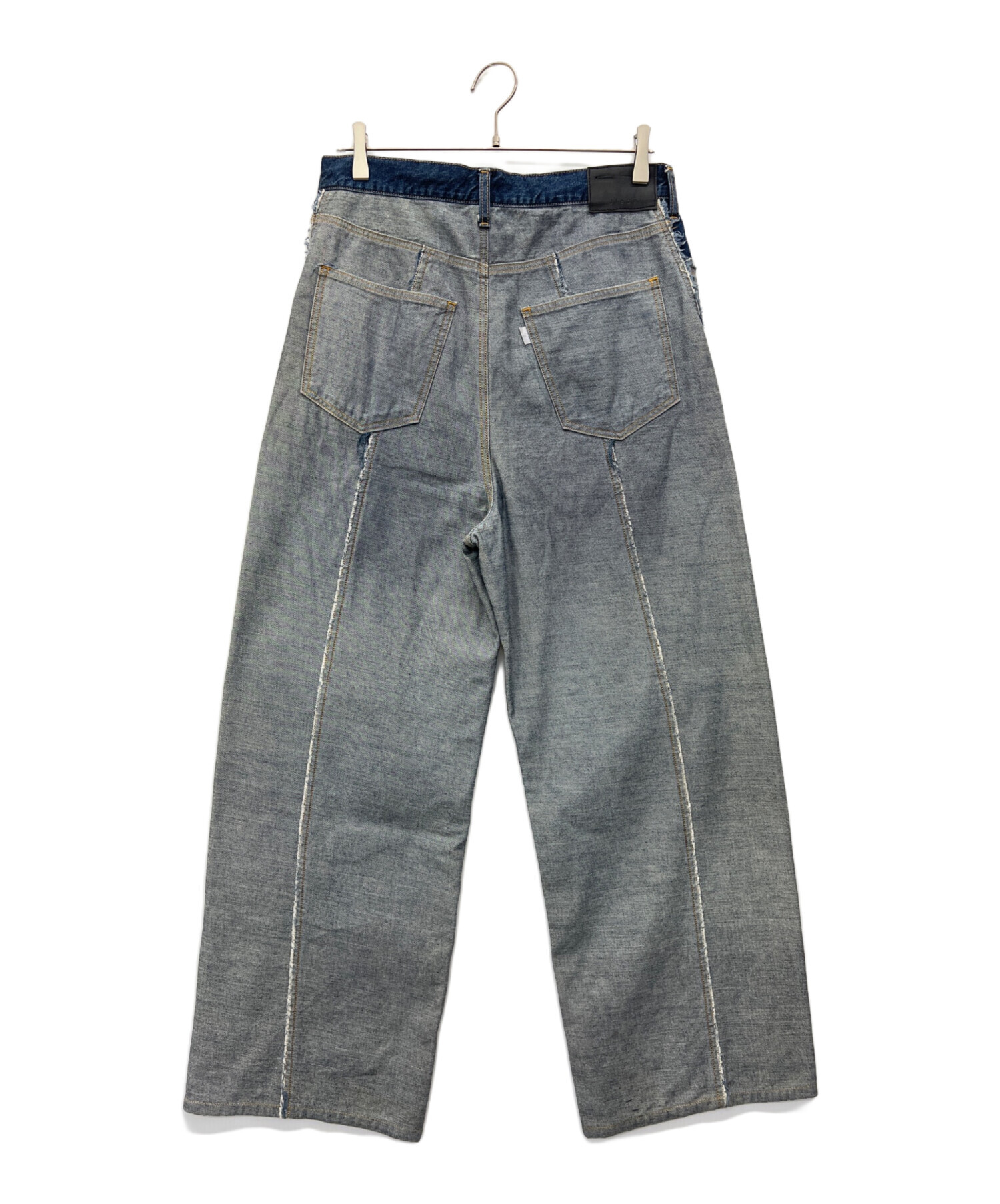 中古・古着通販】Jieda (ジエダ) BACK SIDE LOOSEFIT JEANS インディゴ 
