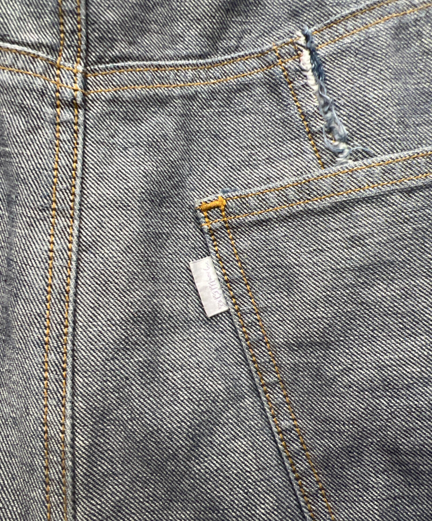 中古・古着通販】Jieda (ジエダ) BACK SIDE LOOSEFIT JEANS インディゴ 