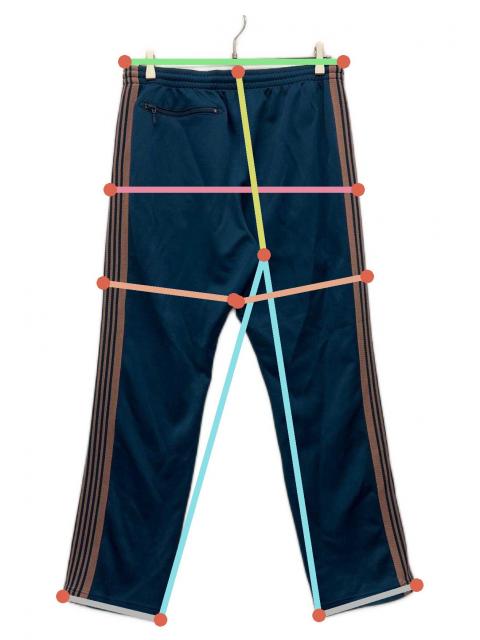 中古・古着通販】Needles (ニードルズ) トラックパンツ ダークグリーン