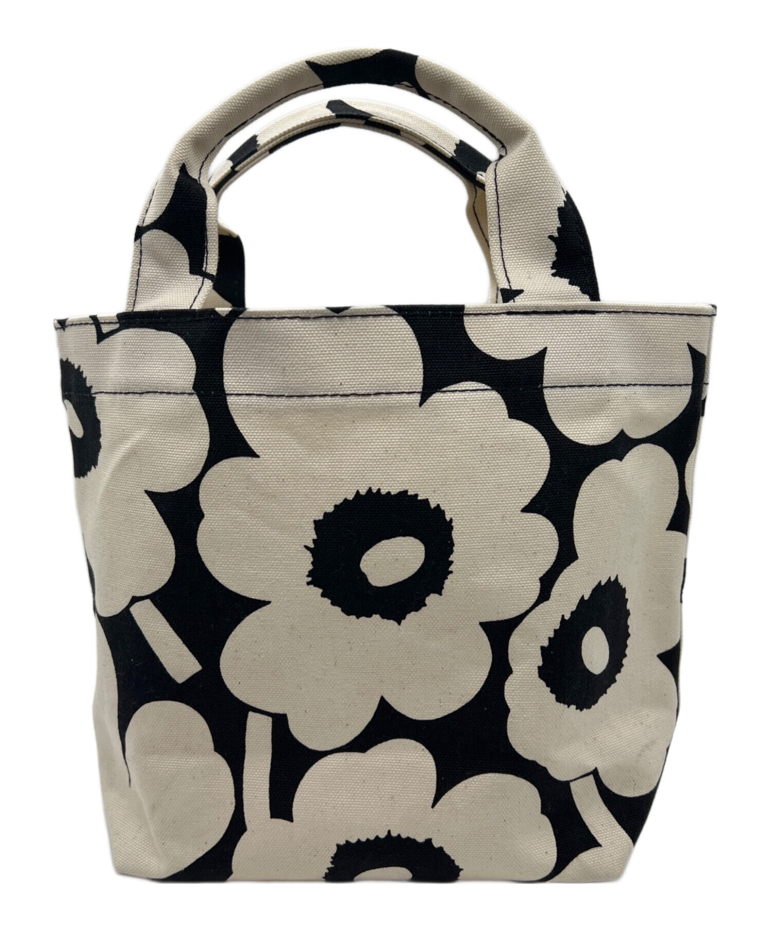 中古・古着通販】marimekko (マリメッコ) ミニトートバッグ ホワイト