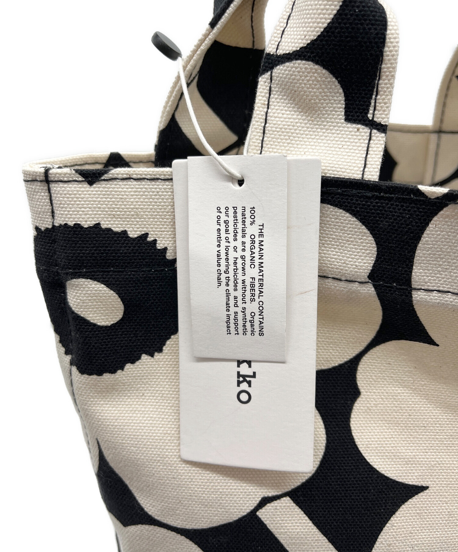 中古・古着通販】marimekko (マリメッコ) ミニトートバッグ ホワイト