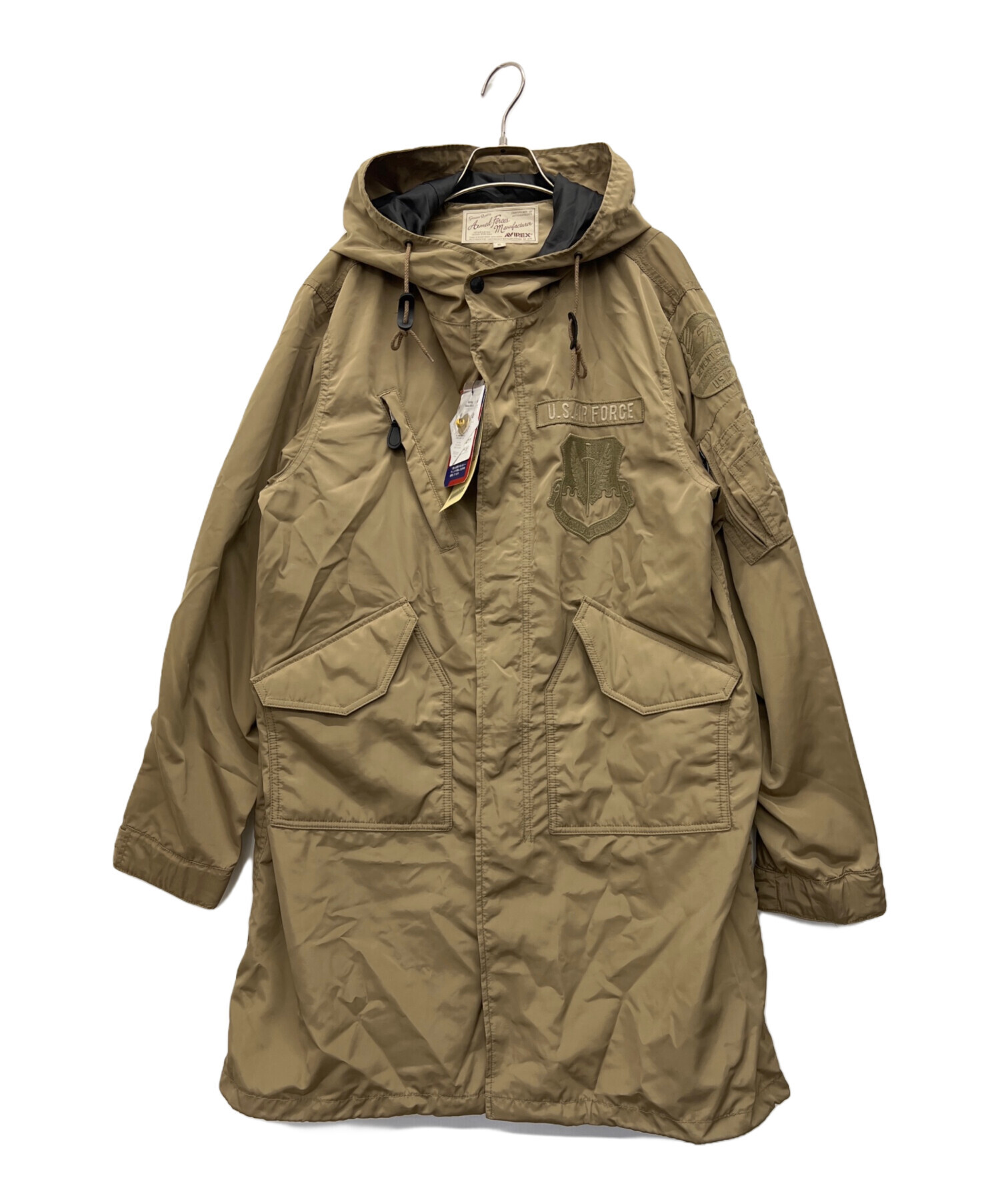 中古・古着通販】AVIREX (アヴィレックス) CWUコート カーキ サイズ:XL