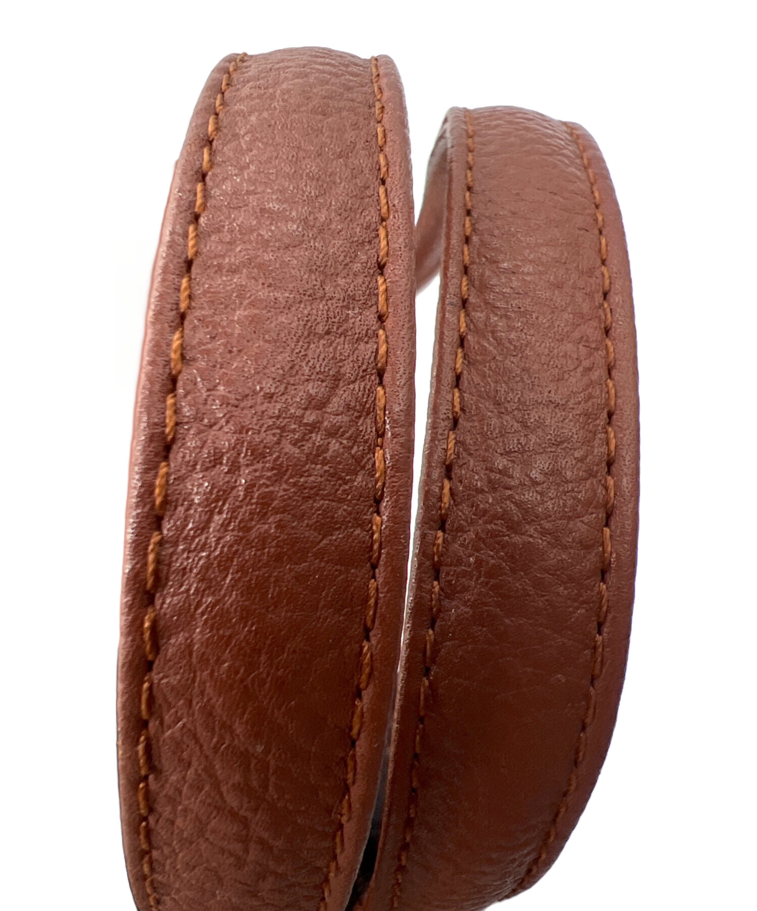 中古・古着通販】HushTug (ハッシュタグ) レザートートバッグ ブラウン