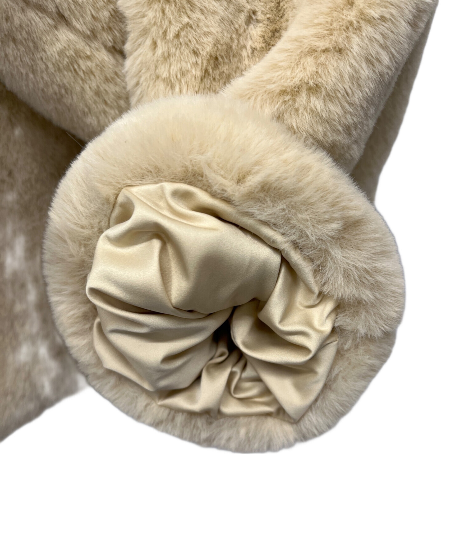 中古・古着通販】TATRAS (タトラス) ボアジャケット ベージュ サイズ:2