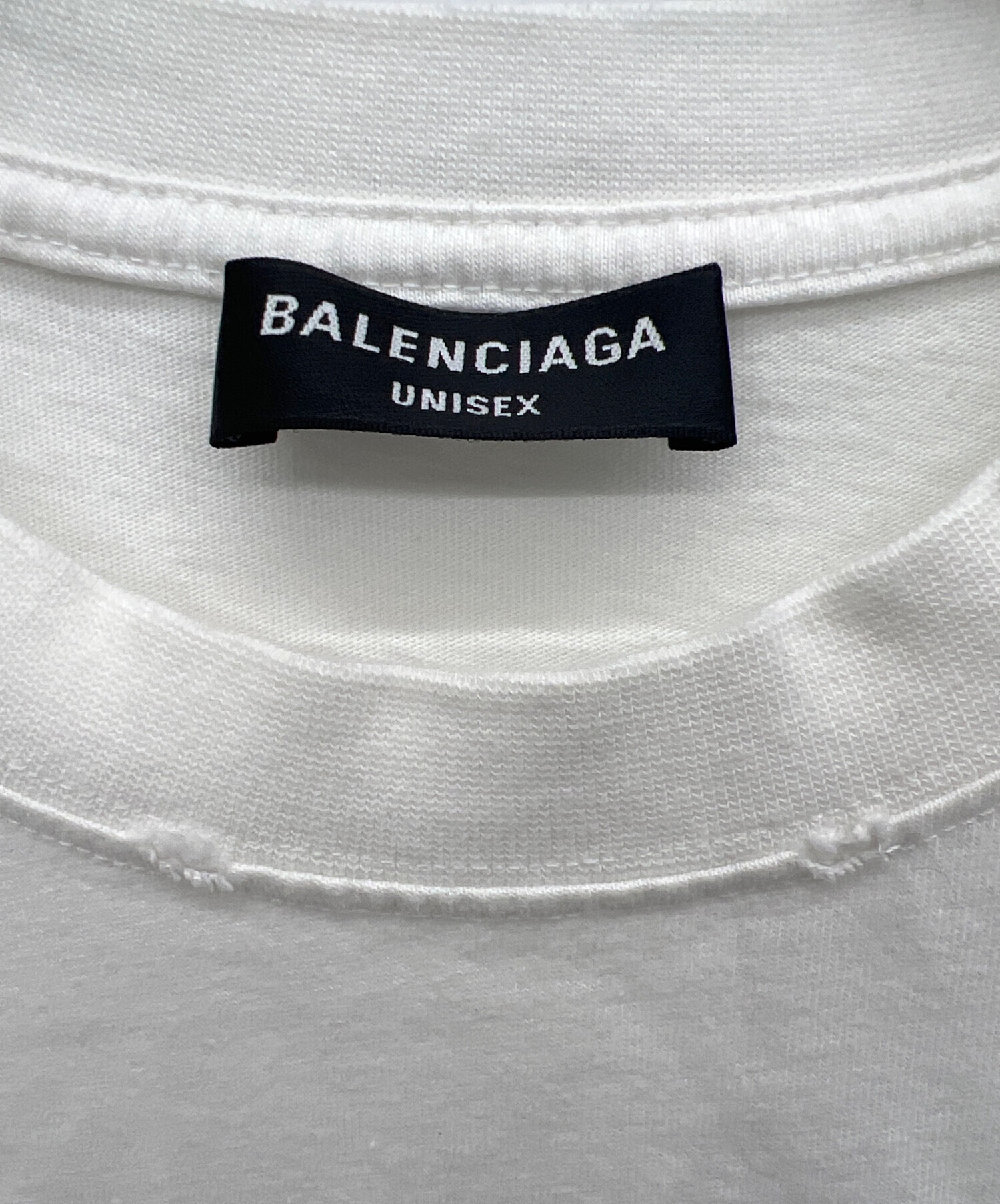 中古・古着通販】BALENCIAGA (バレンシアガ) シグネチャーロゴプリント