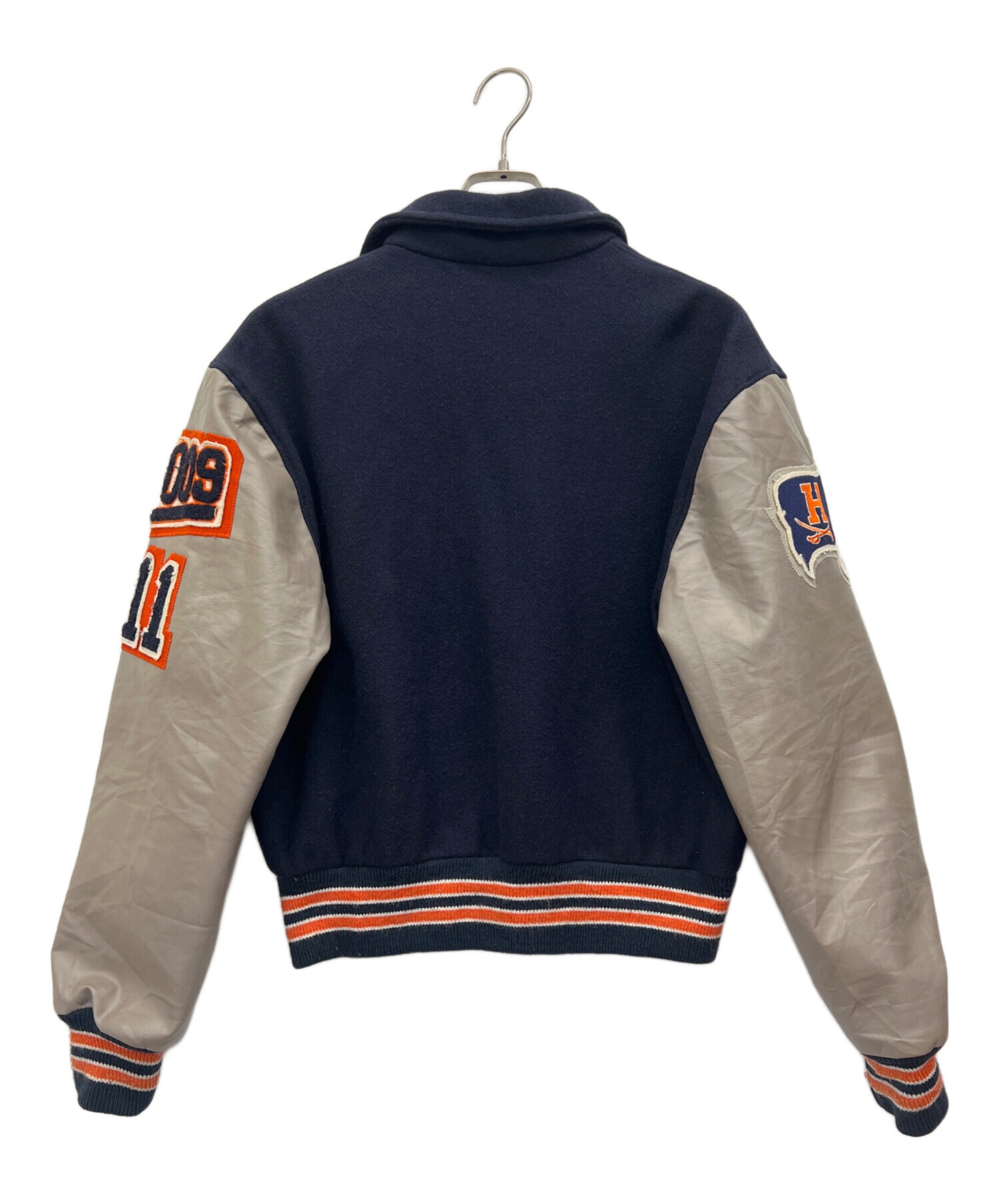 中古・古着通販】MECA (メカ) スタジャン ネイビー サイズ:M｜ブランド