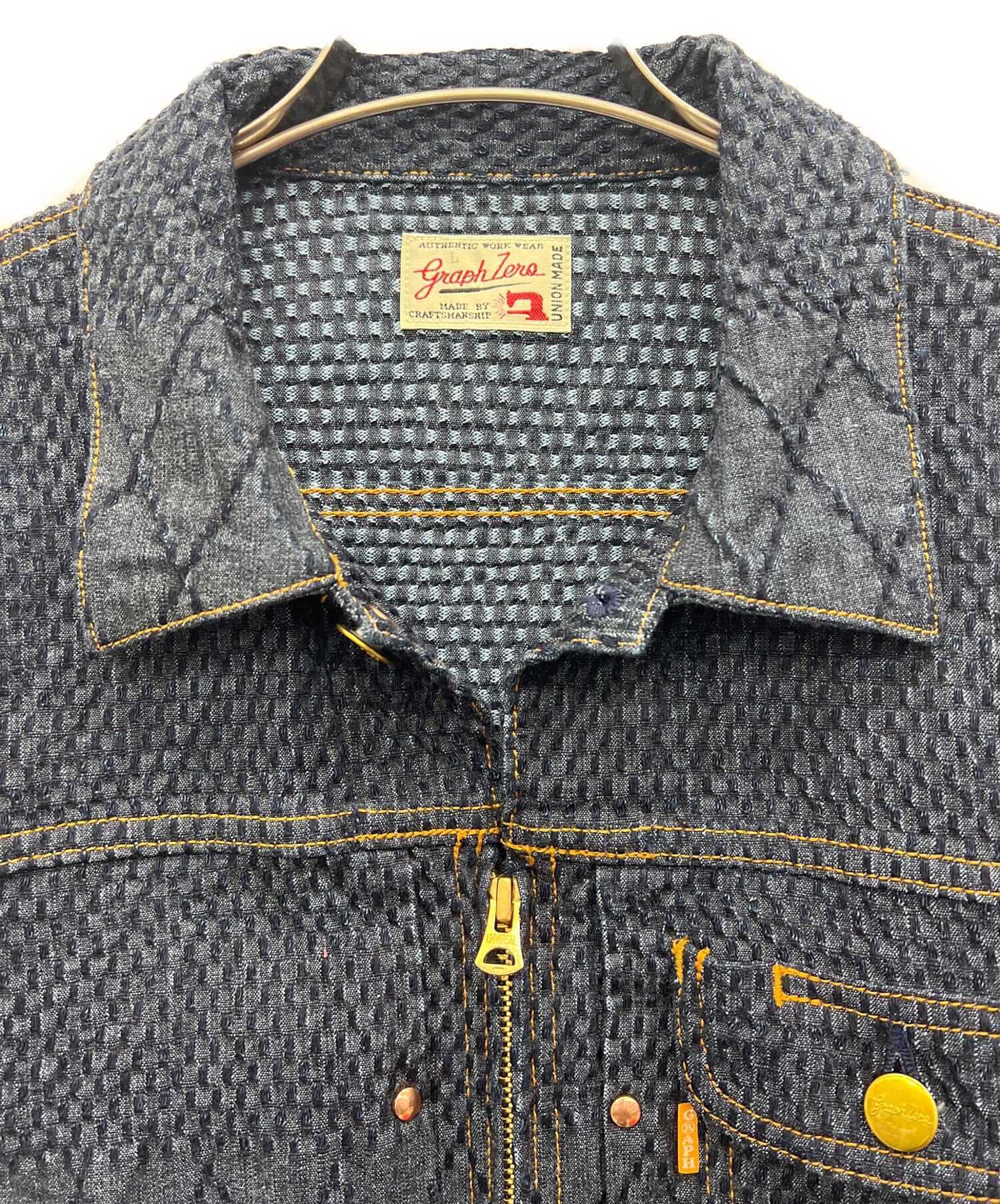 中古・古着通販】graphzero (グラフゼロ) 剣道デニムジャケット