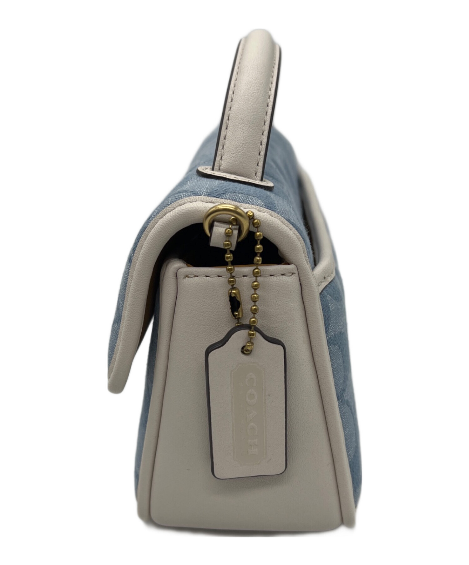 中古・古着通販】COACH (コーチ) ターンロックショルダーバッグ