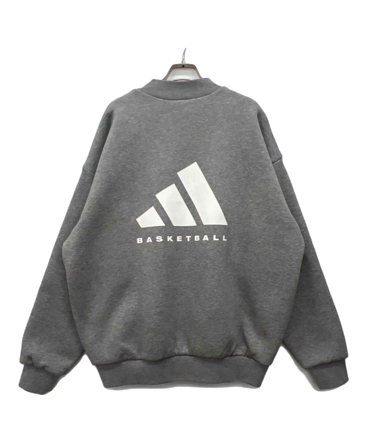 中古・古着通販】adidas (アディダス) スウェット グレー サイズ:L