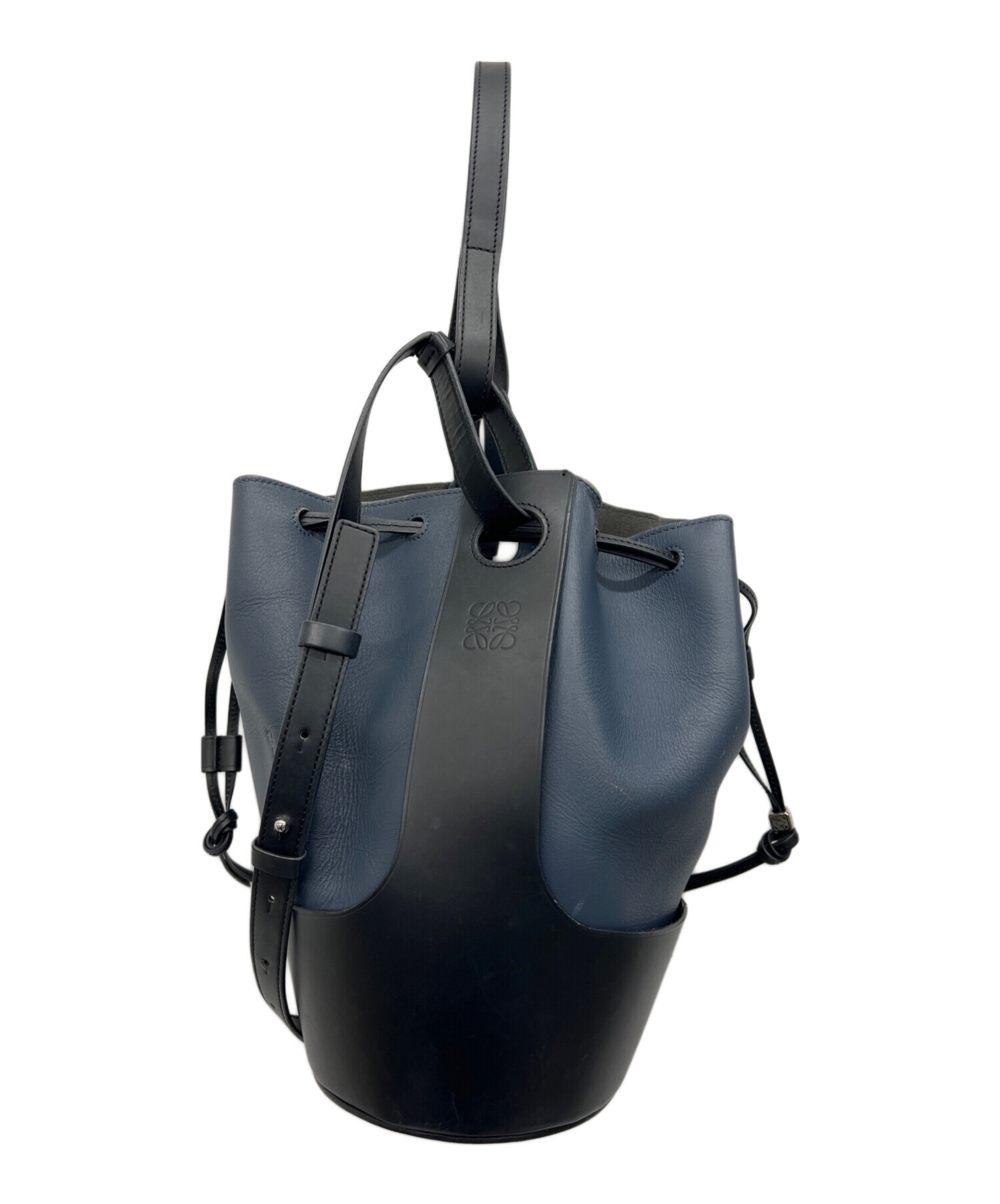 中古・古着通販】LOEWE (ロエベ) バルーンバッグ ネイビー｜ブランド 