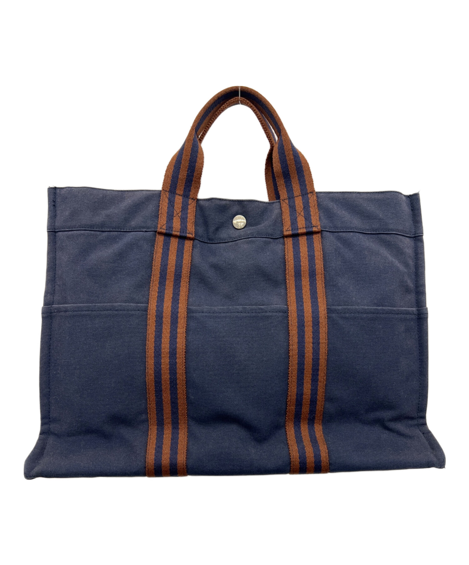 エルメス HERMES トートバッグ フールトゥトートMM キャンバス 