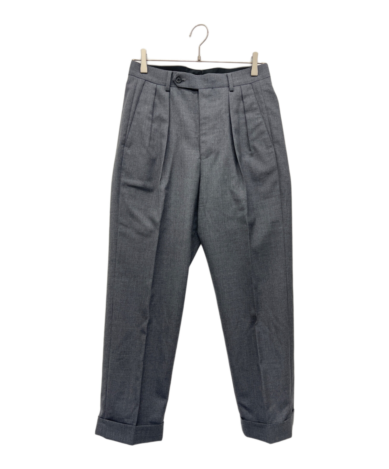 BRITISH MADE ブリティッシュメイド ドレスワイドパンツ スラックス ロングシーズン穿けるドレスワイドパンツが新入荷｜スタイリスト 四方