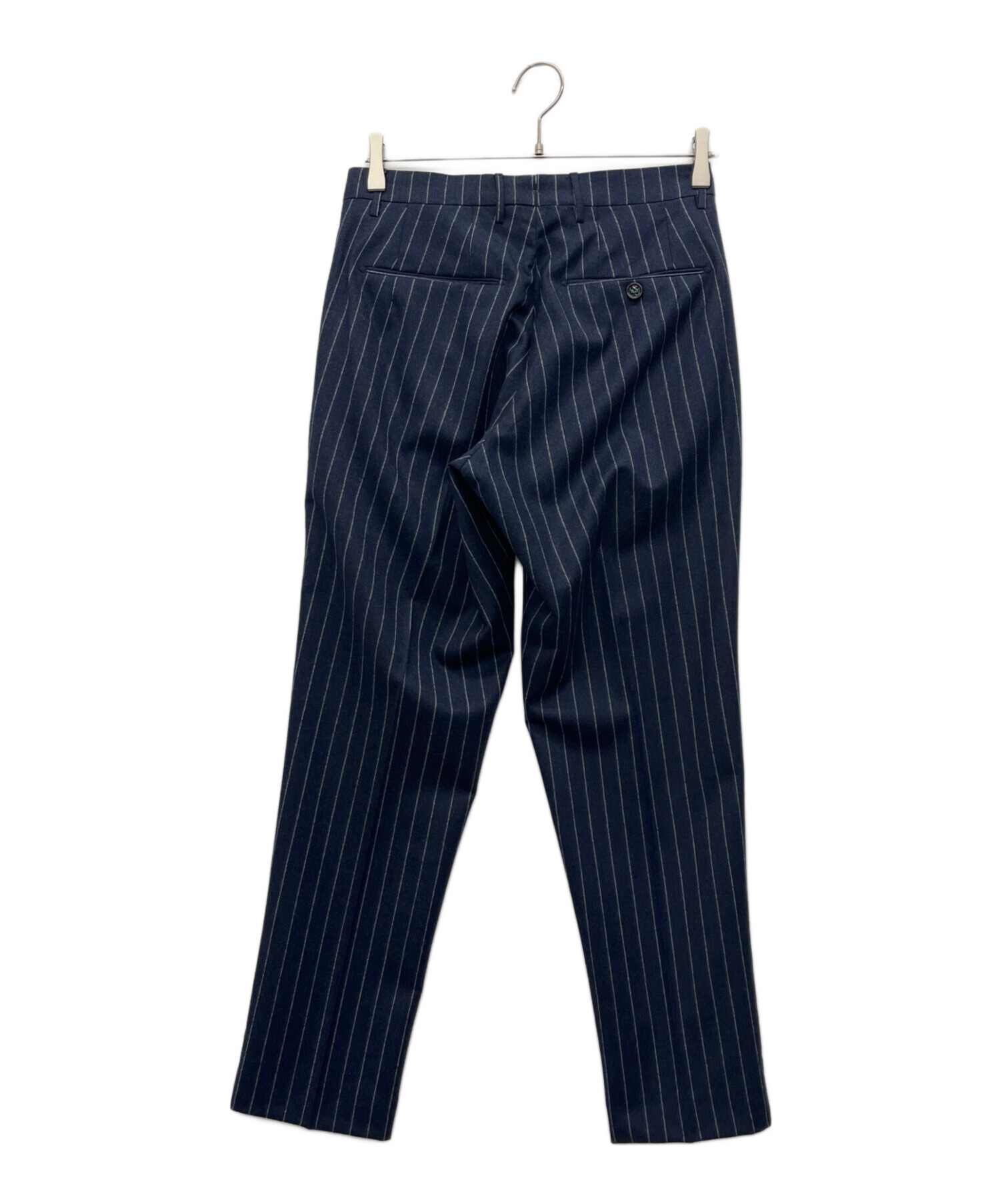 中古・古着通販】BERWICH (ベルウィッチ) スラックス ネイビー 中古・古着通販】BERWICH (ベルウィッチ) スラックス ネイビー