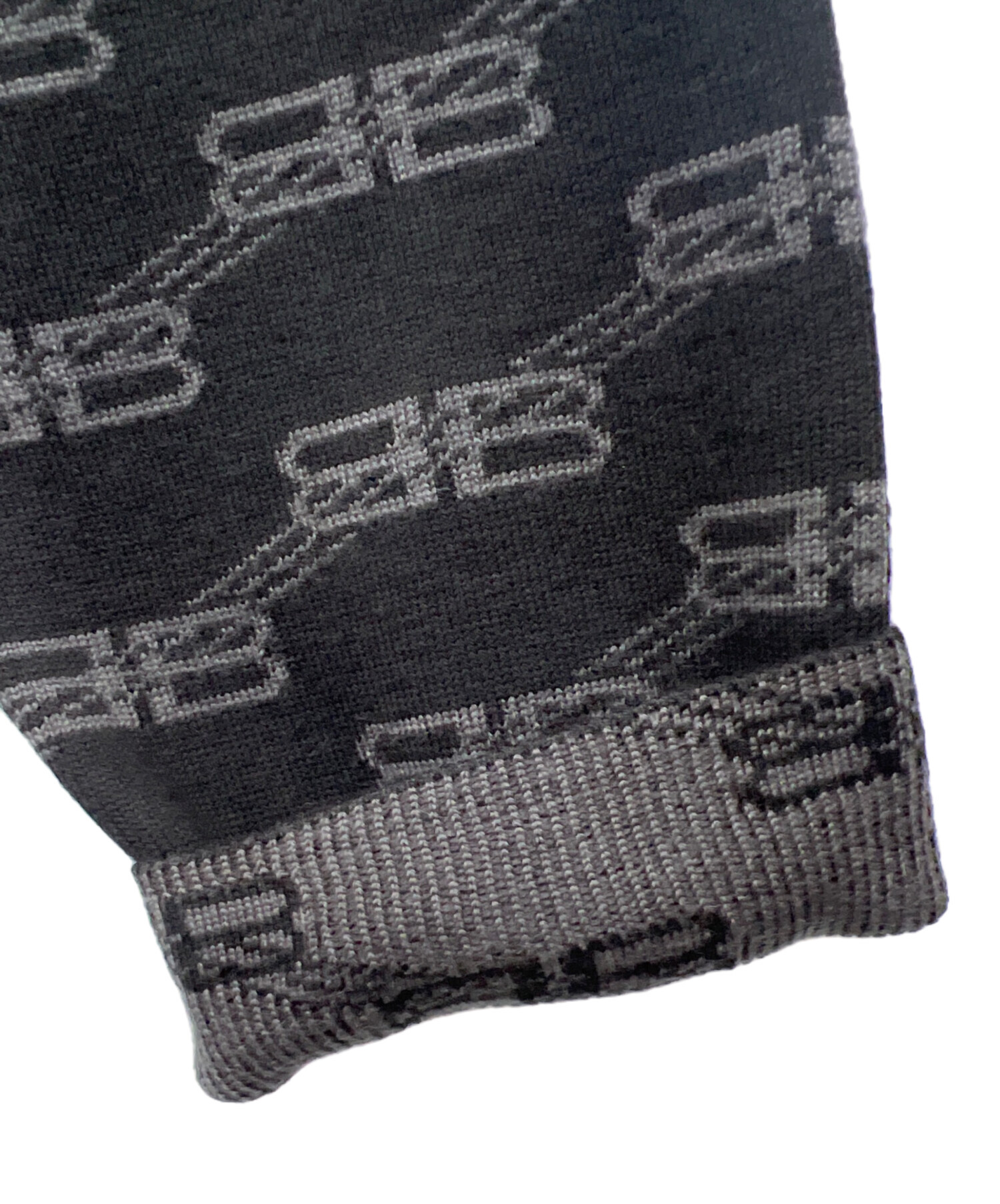 中古・古着通販】BALENCIAGA (バレンシアガ) 厚手ニット ブラック