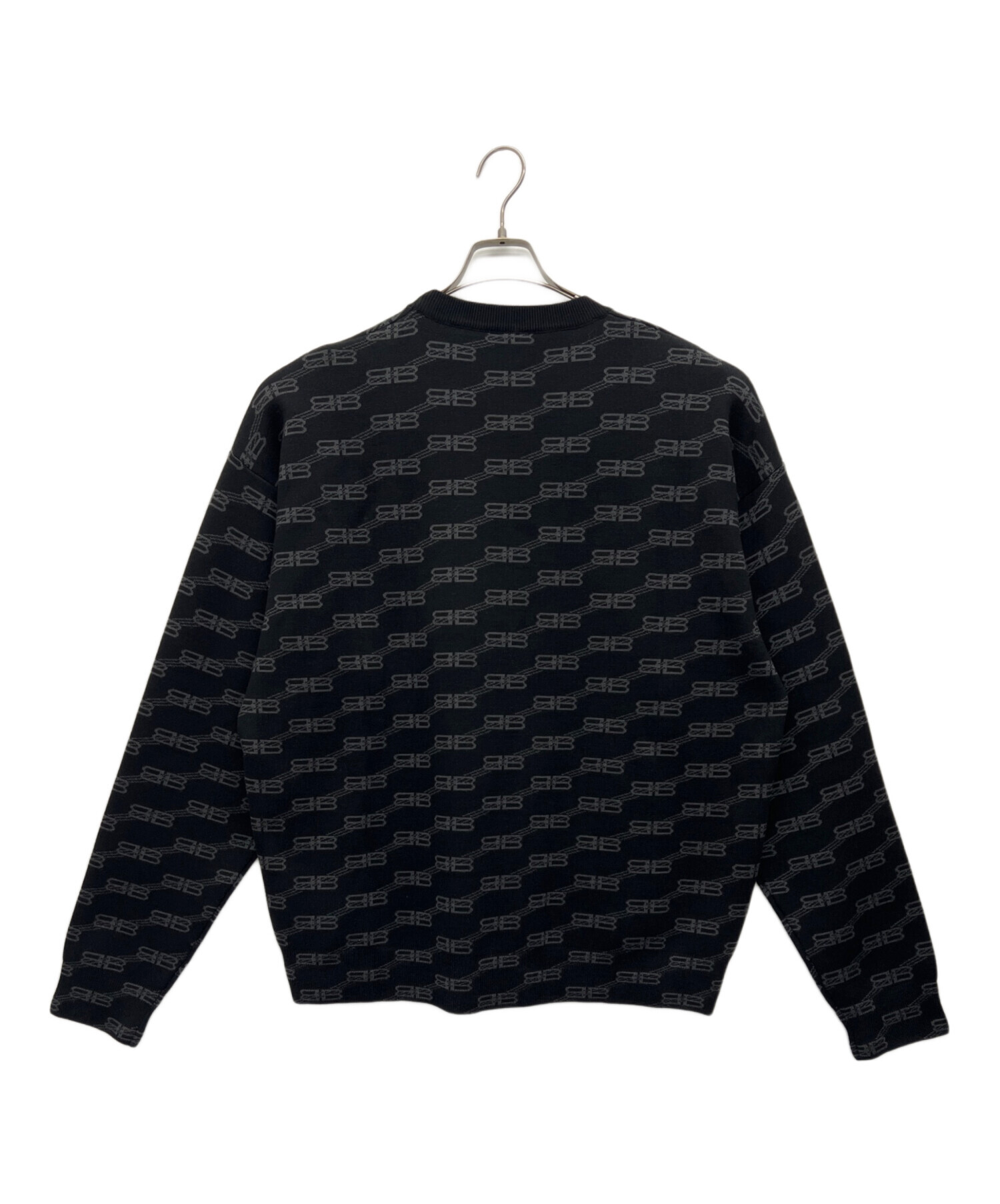 中古・古着通販】BALENCIAGA (バレンシアガ) 厚手ニット ブラック 
