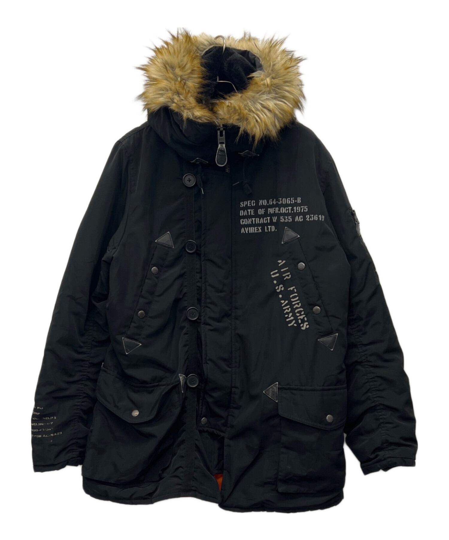 中古・古着通販】AVIREX (アヴィレックス) N-3B フライトジャケット